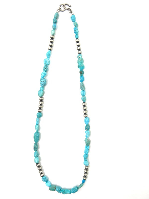 Navajo Turquoise NeckLace by T.Bellone