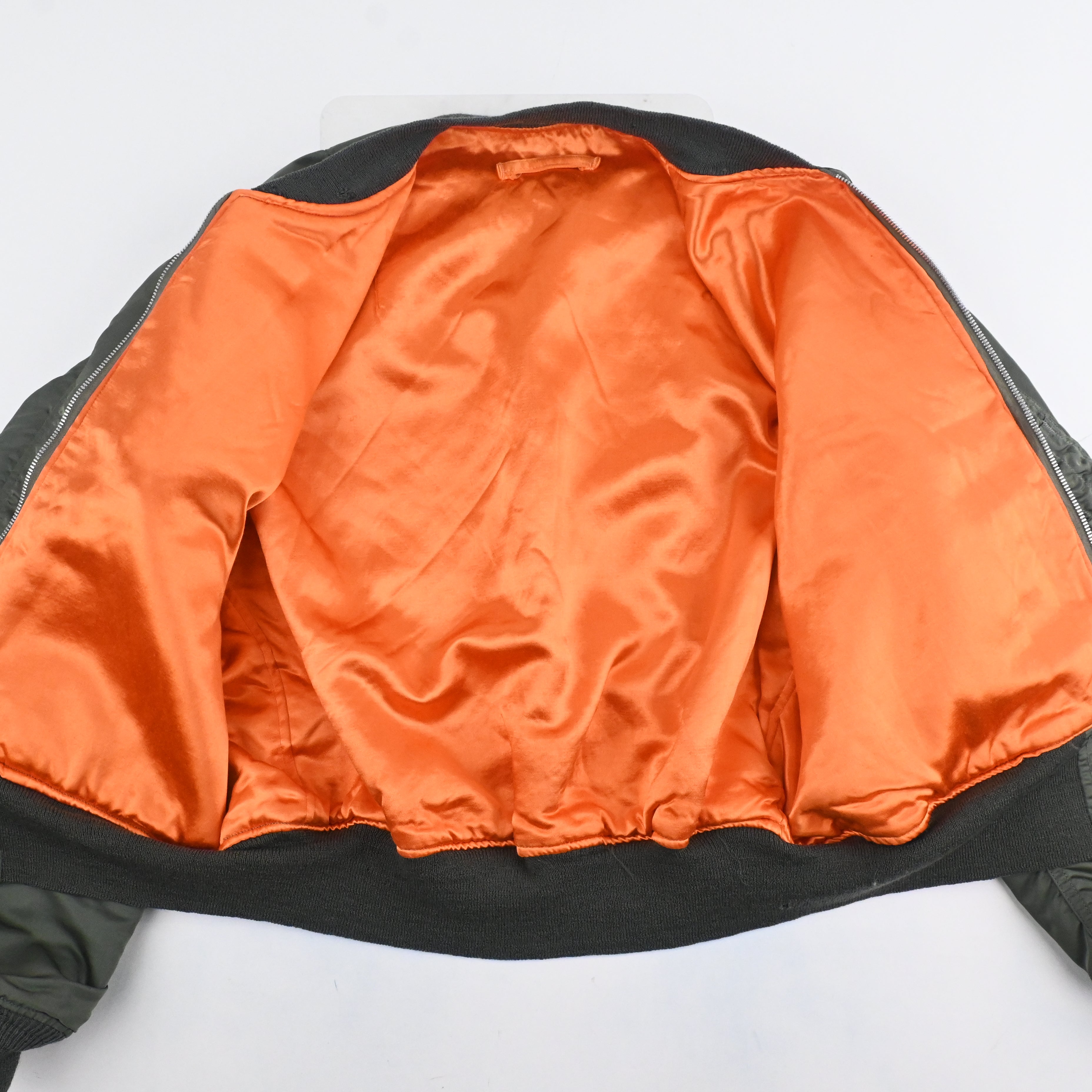 ‘72 U.S.A.F. MIL-J-7448J (USAF) L-2B Flight jacket SIZE: X-LARGE