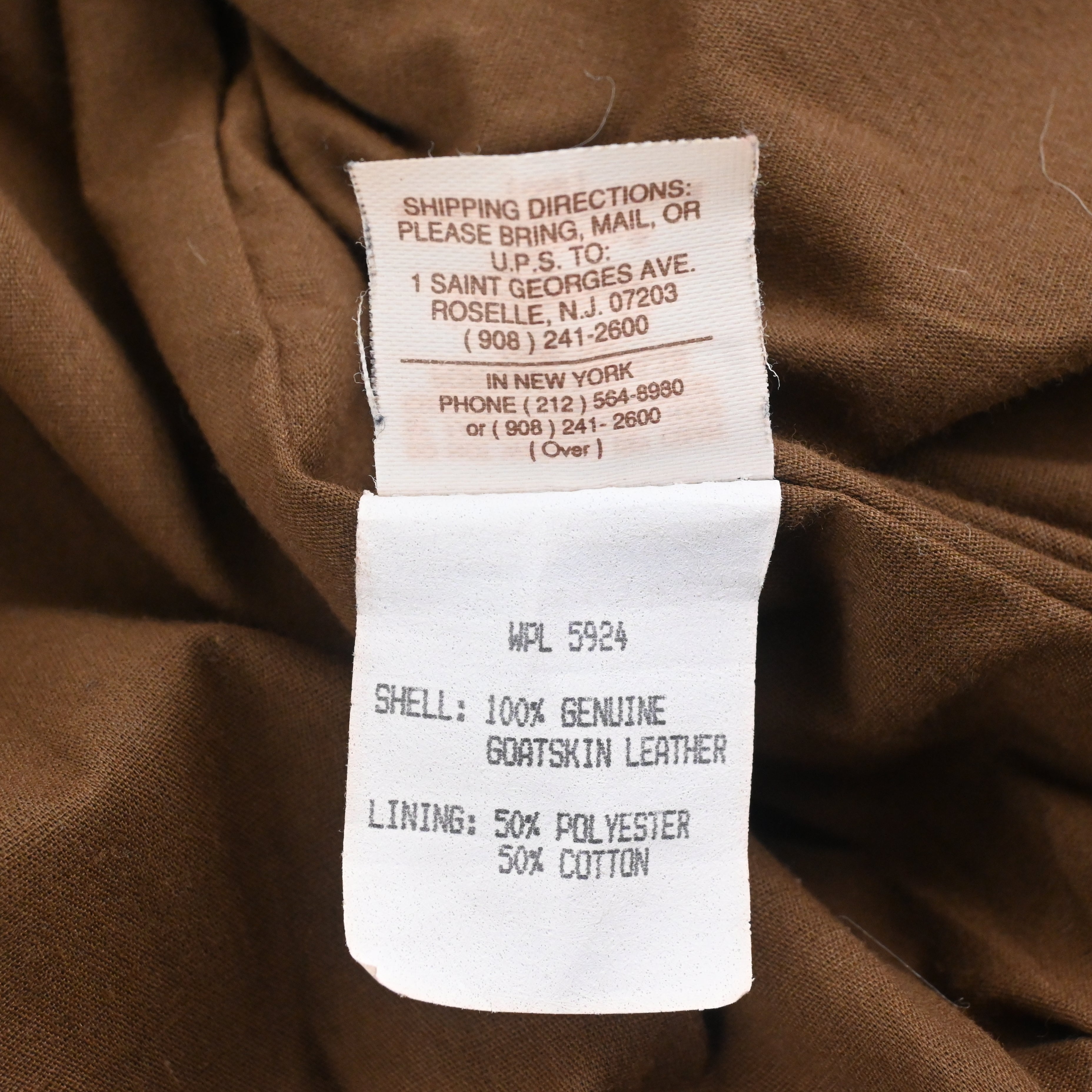 ‘95 U.S.A.F. TYPE A-2 Flight jacket Size: 40S MINT