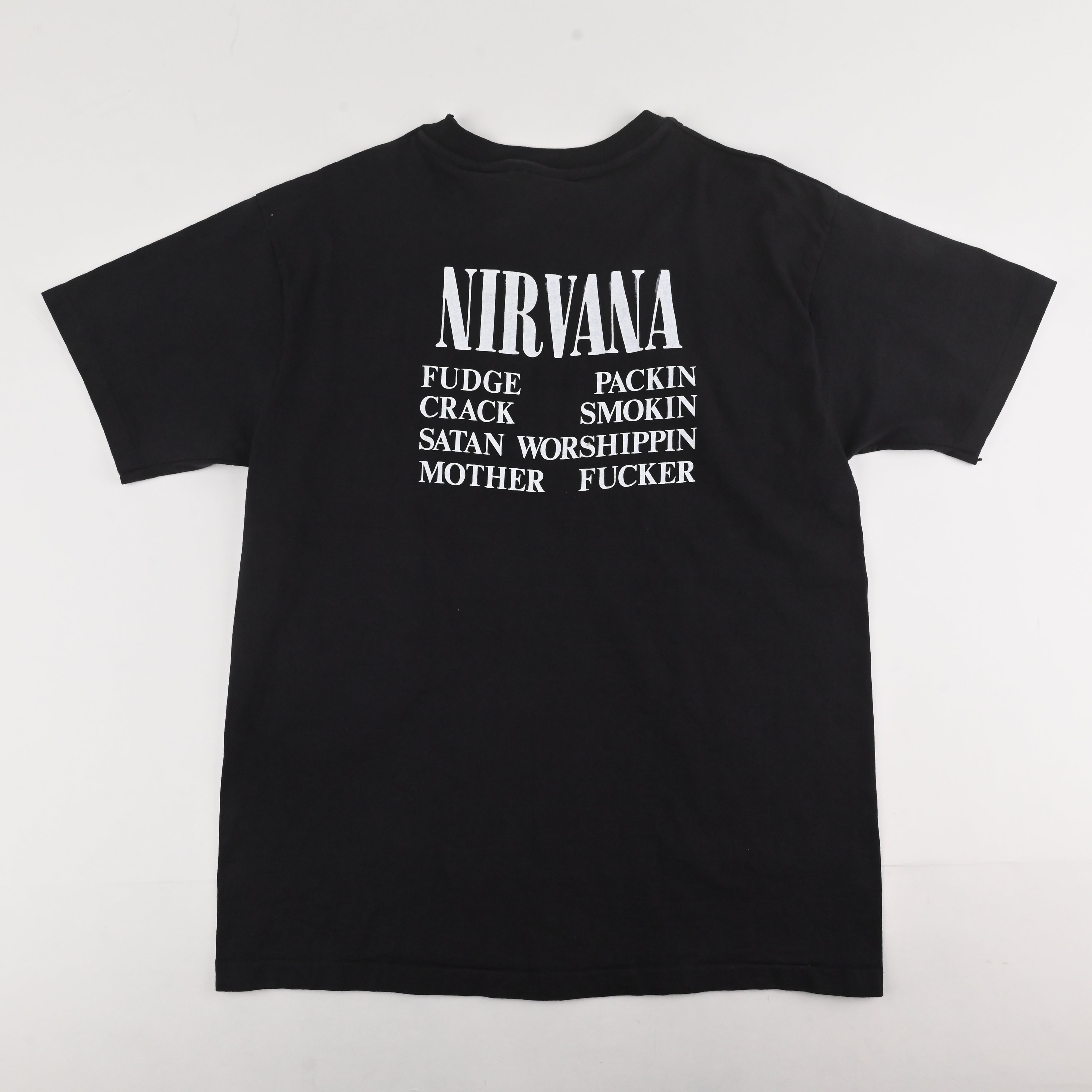 '90~’91 NIRVANA ”VESTIBULE” T-SHIRT SIZE XL
