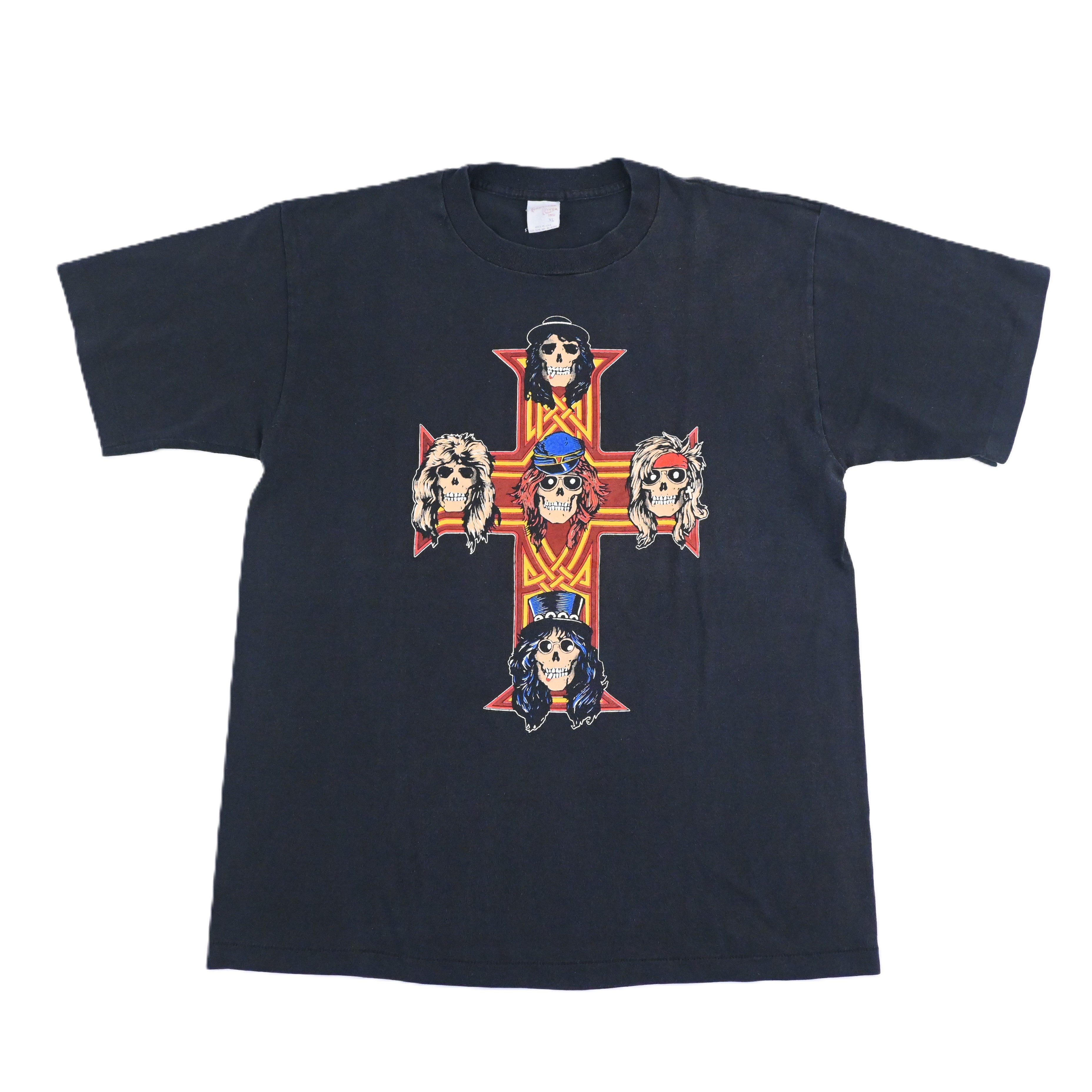 80's GUNS N'ROSES ”APPETITE FOR DESTRUCTION” T-SHIRT SIZE XL