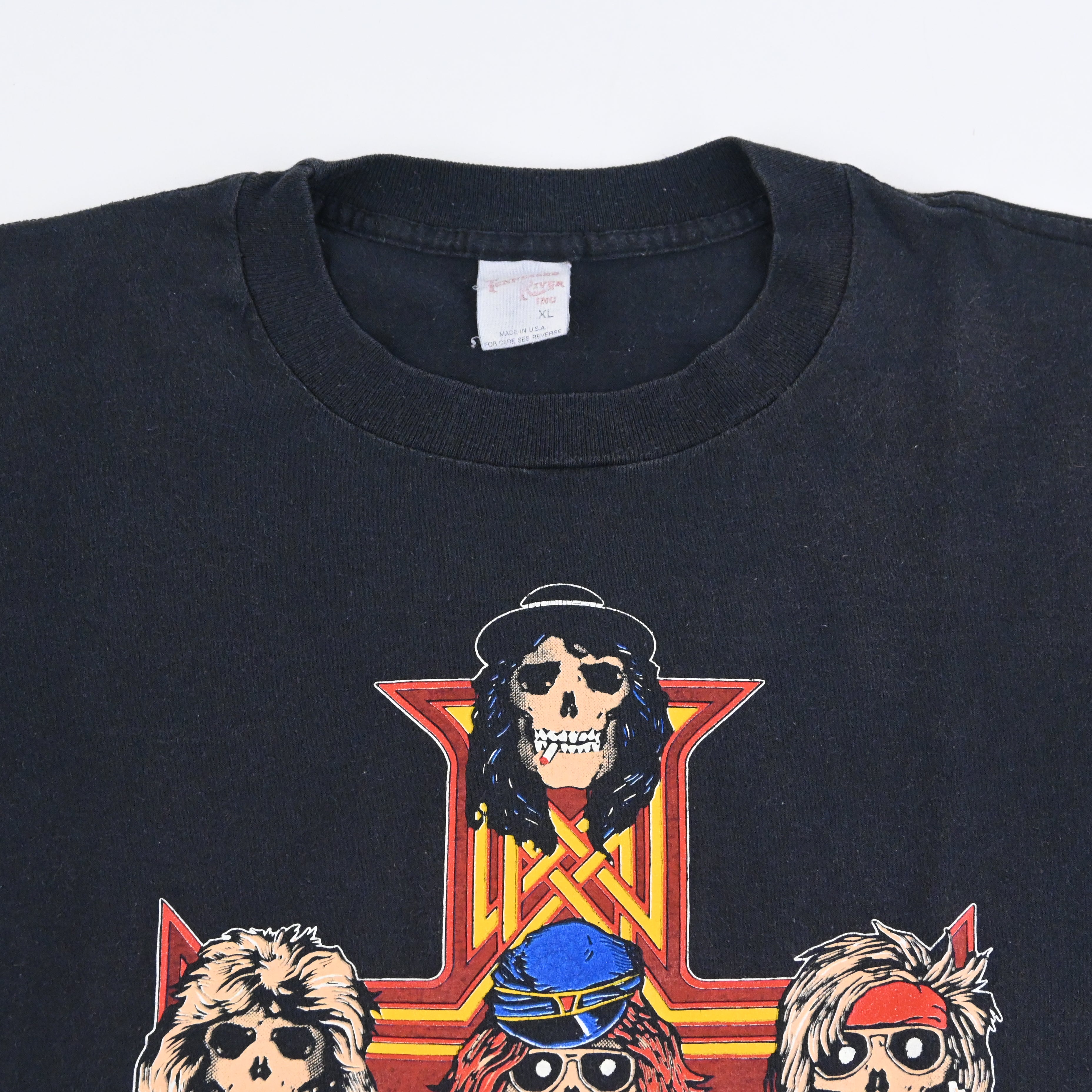 80's GUNS N'ROSES ”APPETITE FOR DESTRUCTION” T-SHIRT SIZE XL