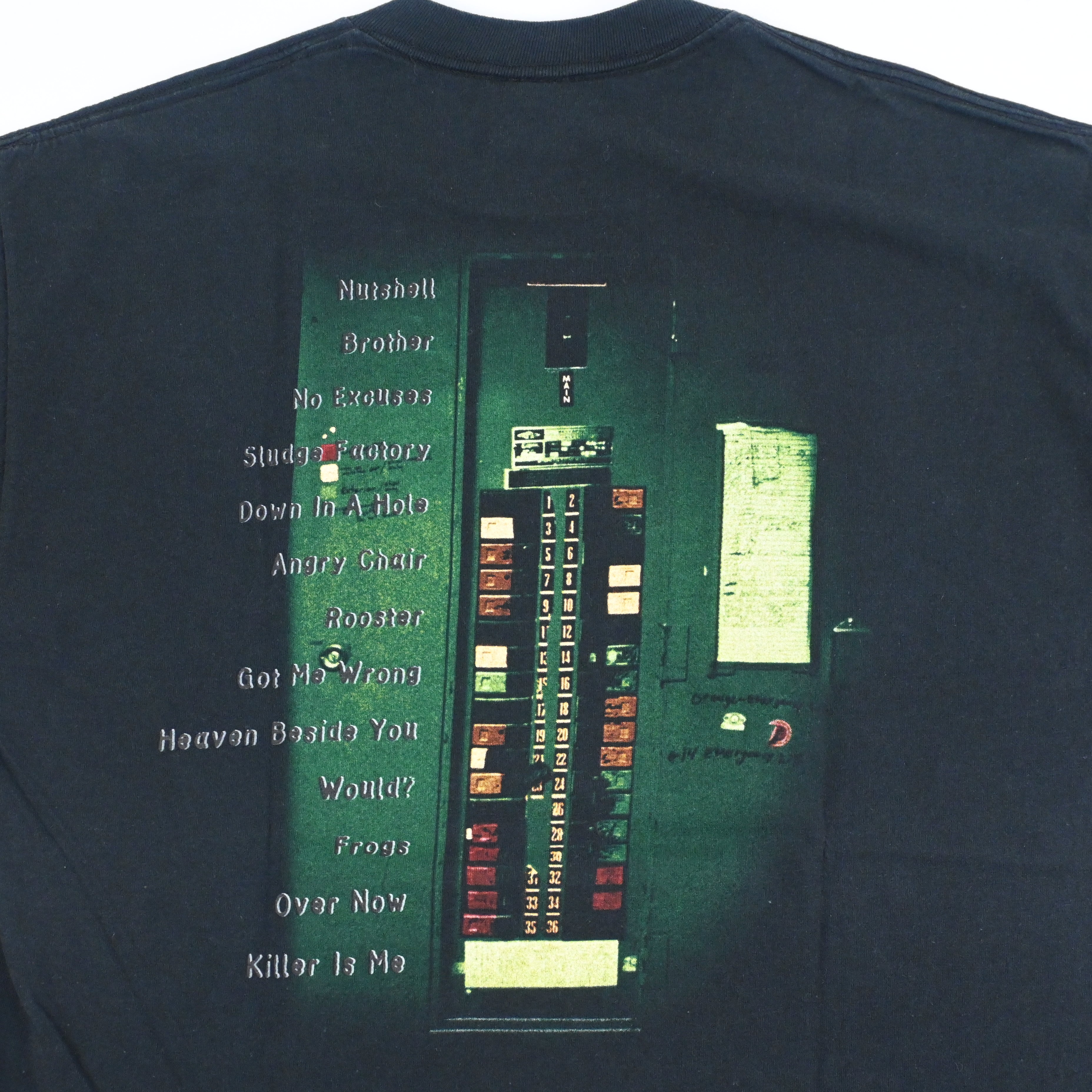 90's ALICE IN CHAINS MTV UNPLUGGED T-SHIRT SIZE L