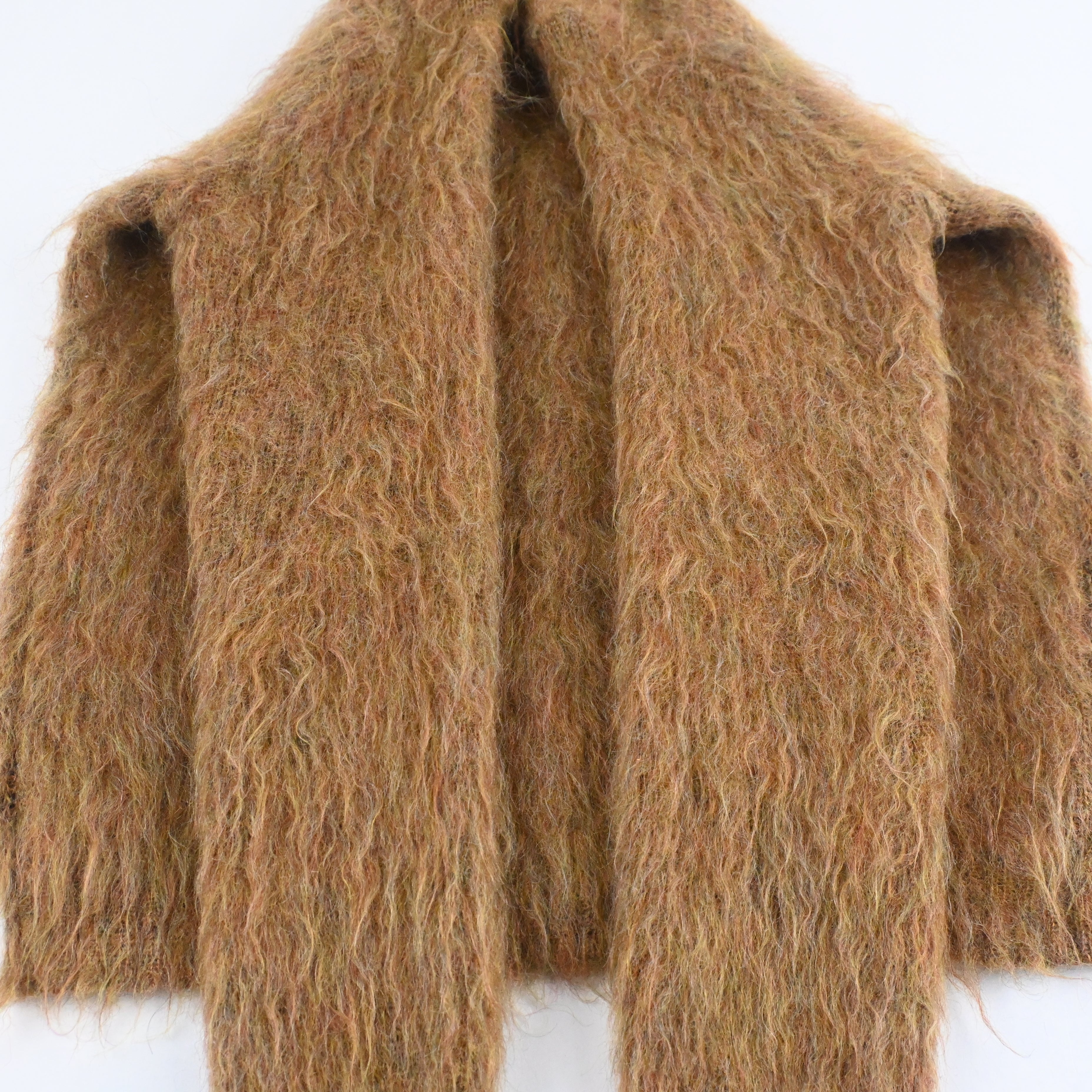 60's RAMS SHAGGY MOHAIR CARDIGAN SIZE M