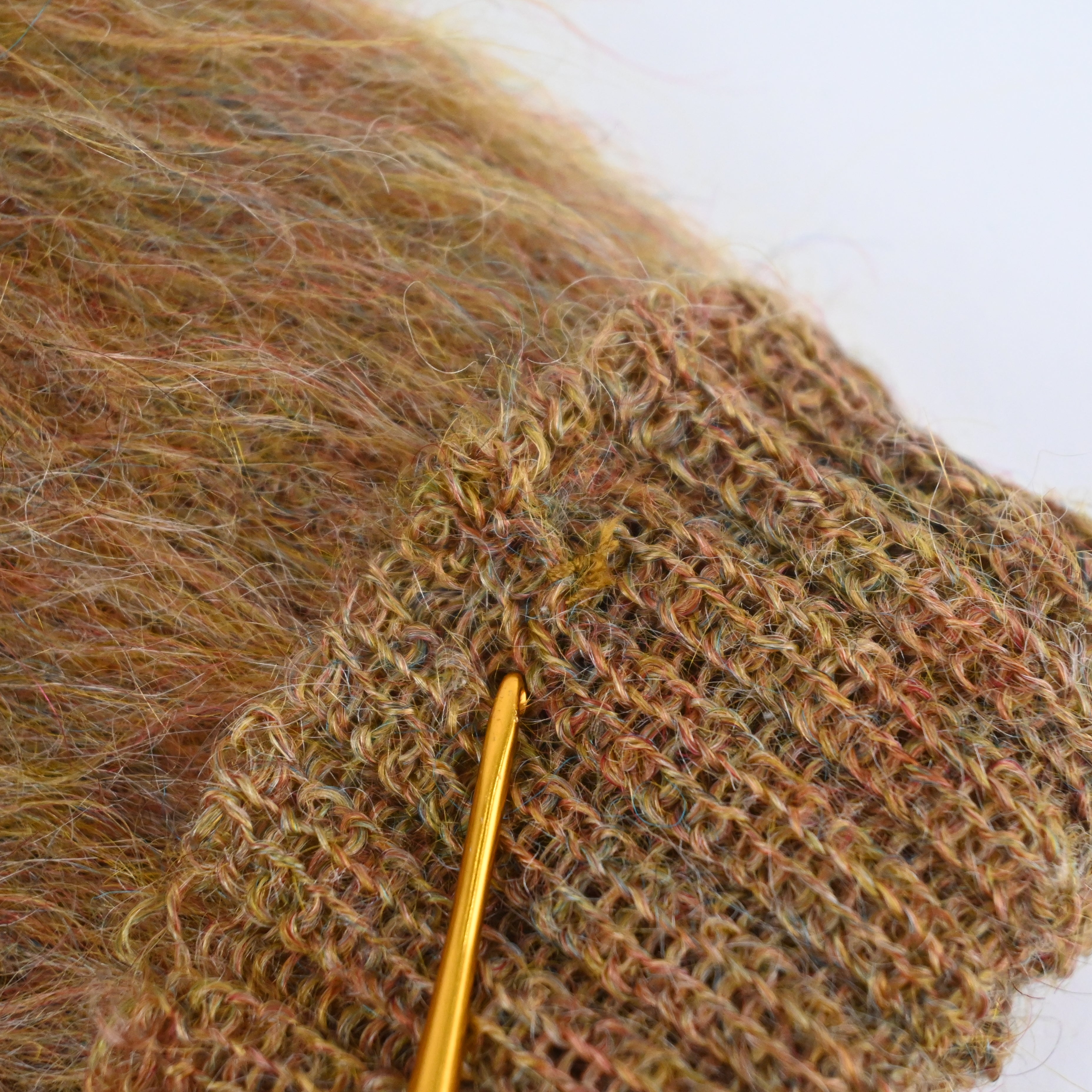 左袖口裏にリペアがございます。(裏)