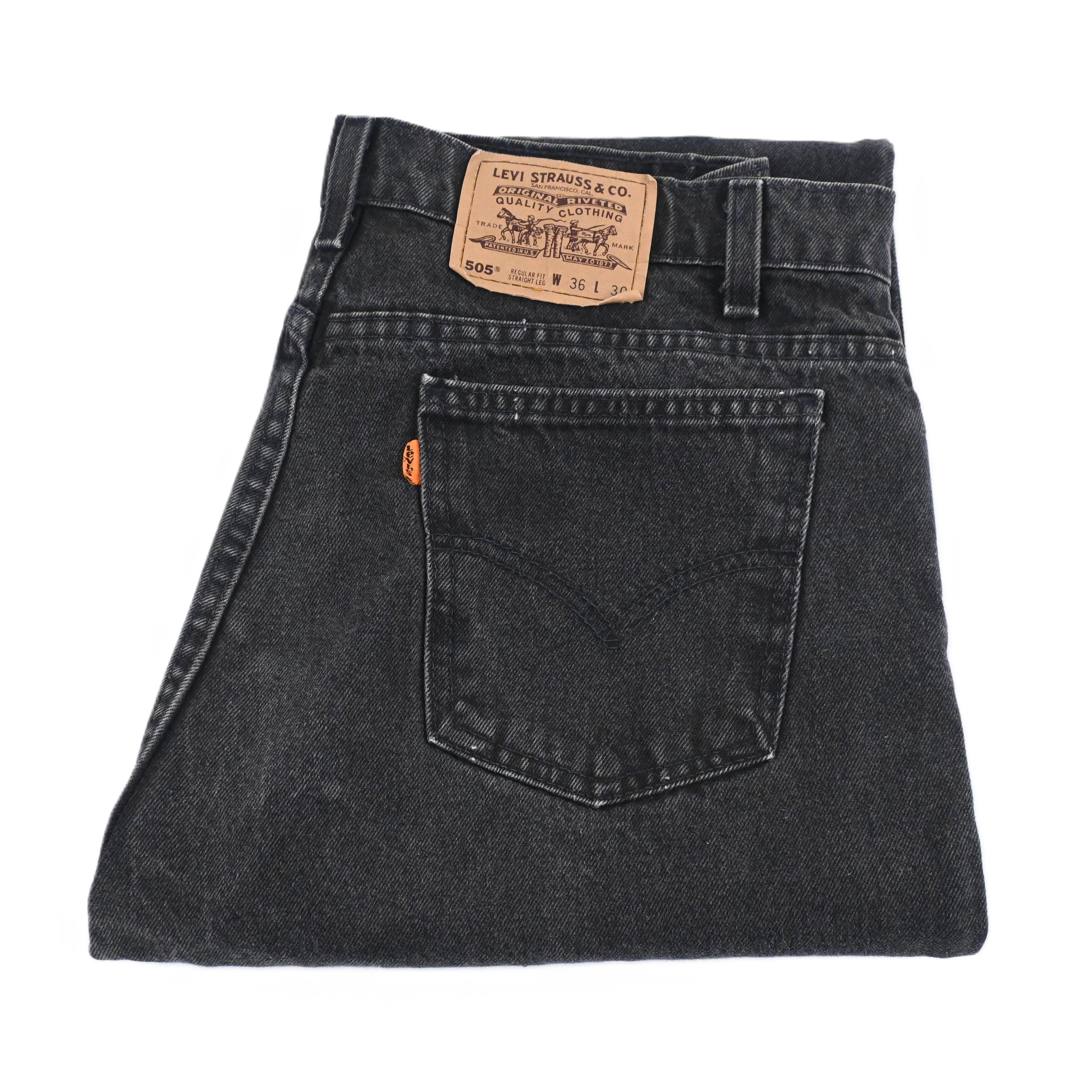 '94 Levi's 40505-4159 Black Size W34 L30