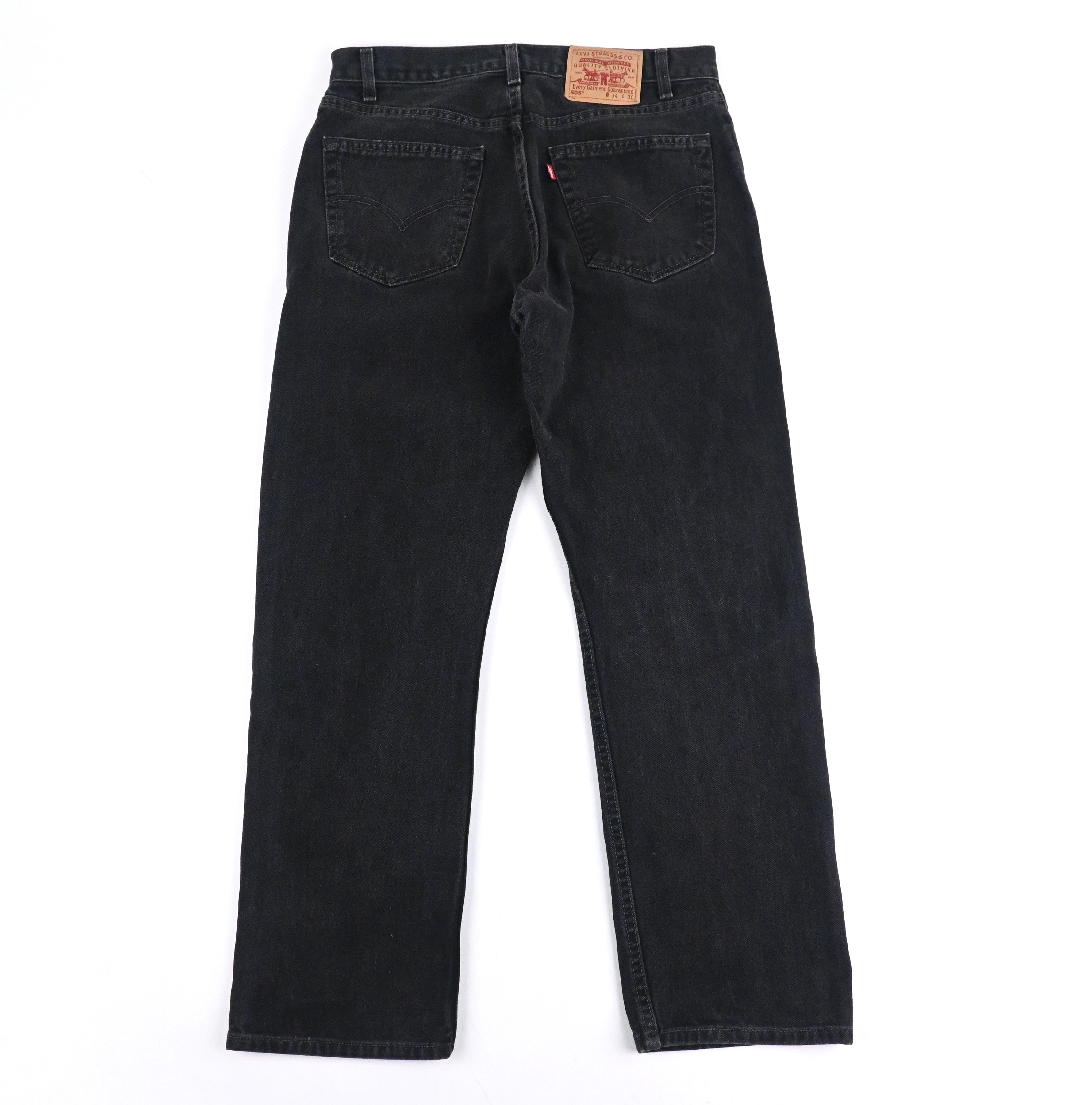 '00 Levi's 505-0260 Black Size W33 L30