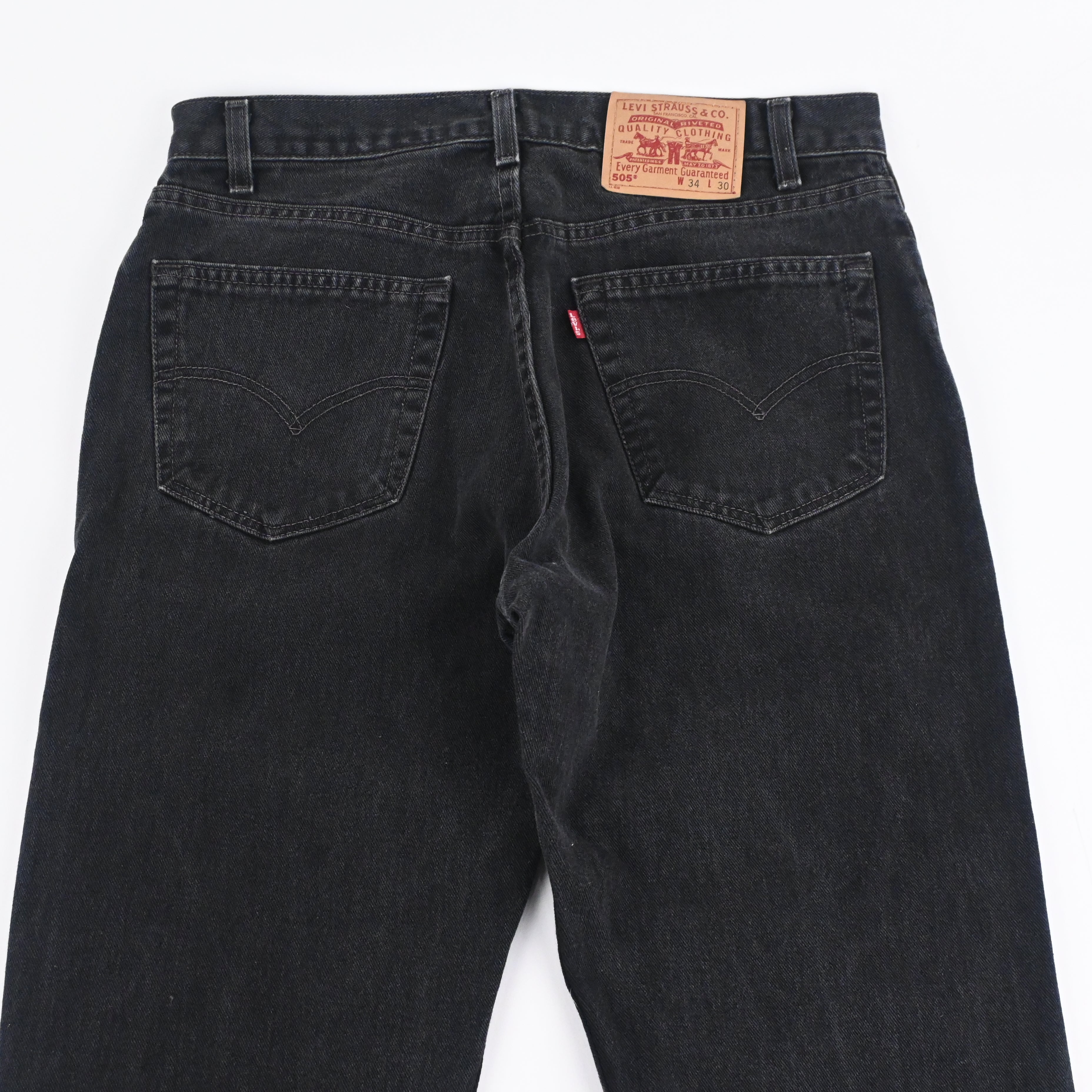 '00 Levi's 505-0260 Black Size W33 L30