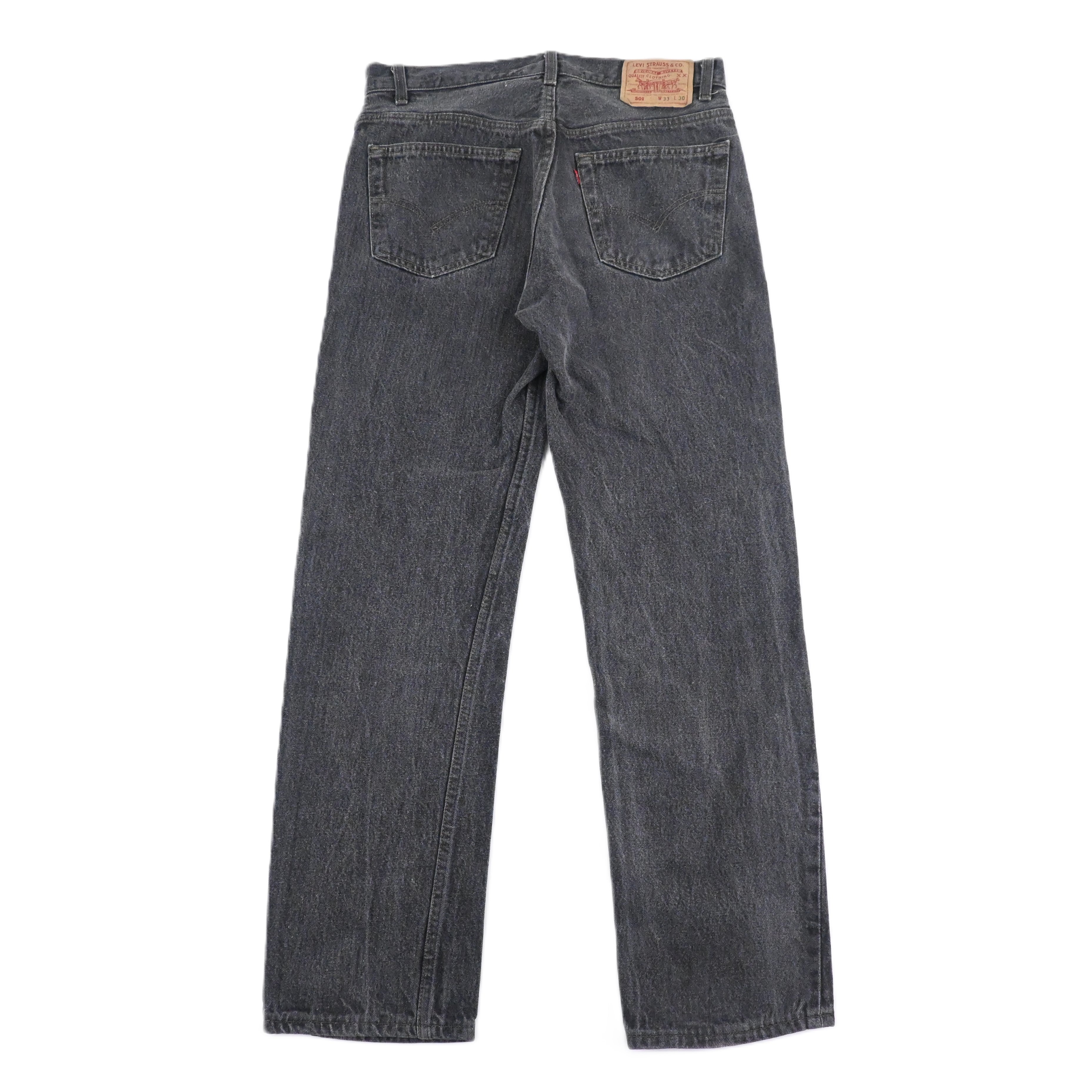 '92 Levi's 501-0658 Black Size W33 L30