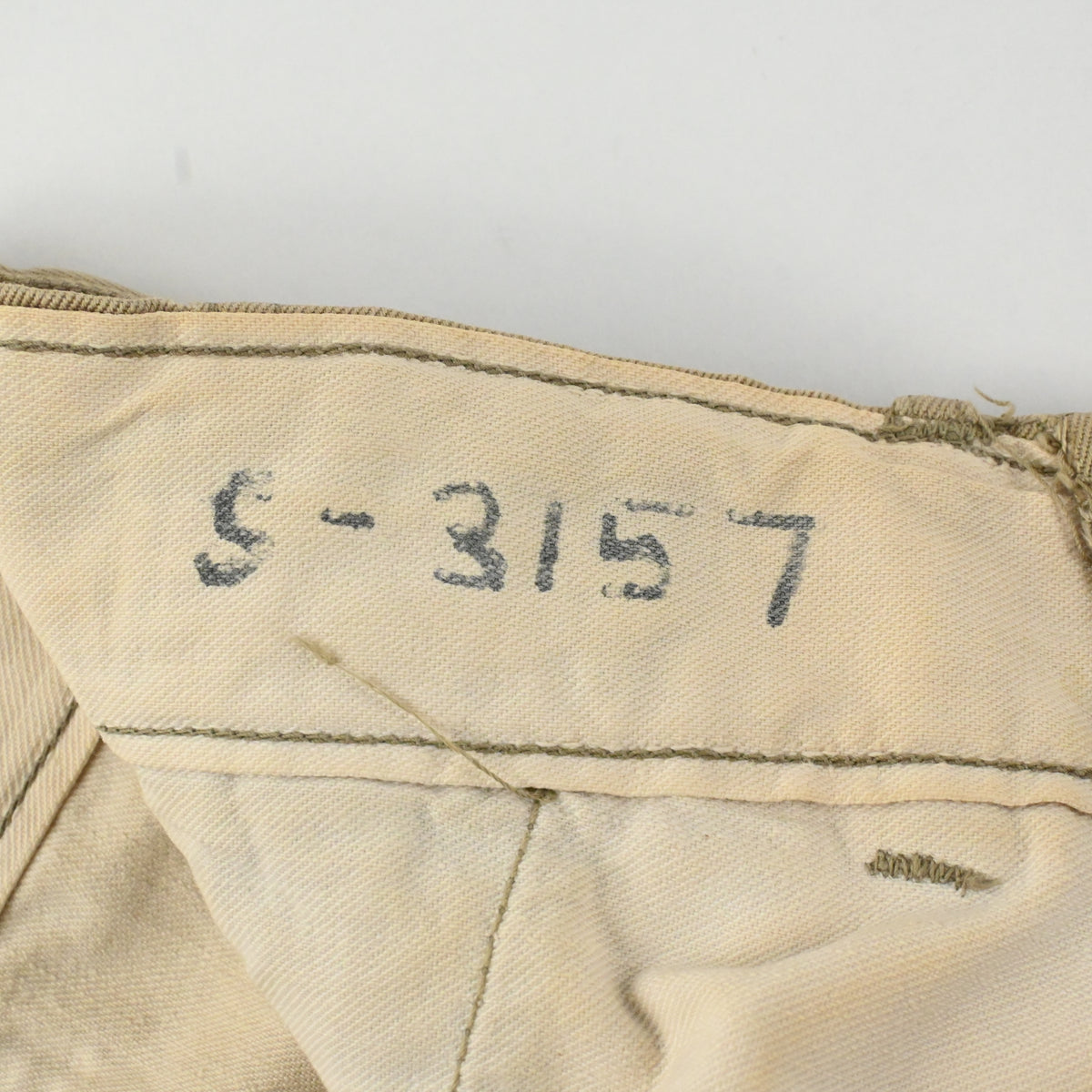 40’s 45KHAKI CHINO TROUSERS SIZE W30 L31