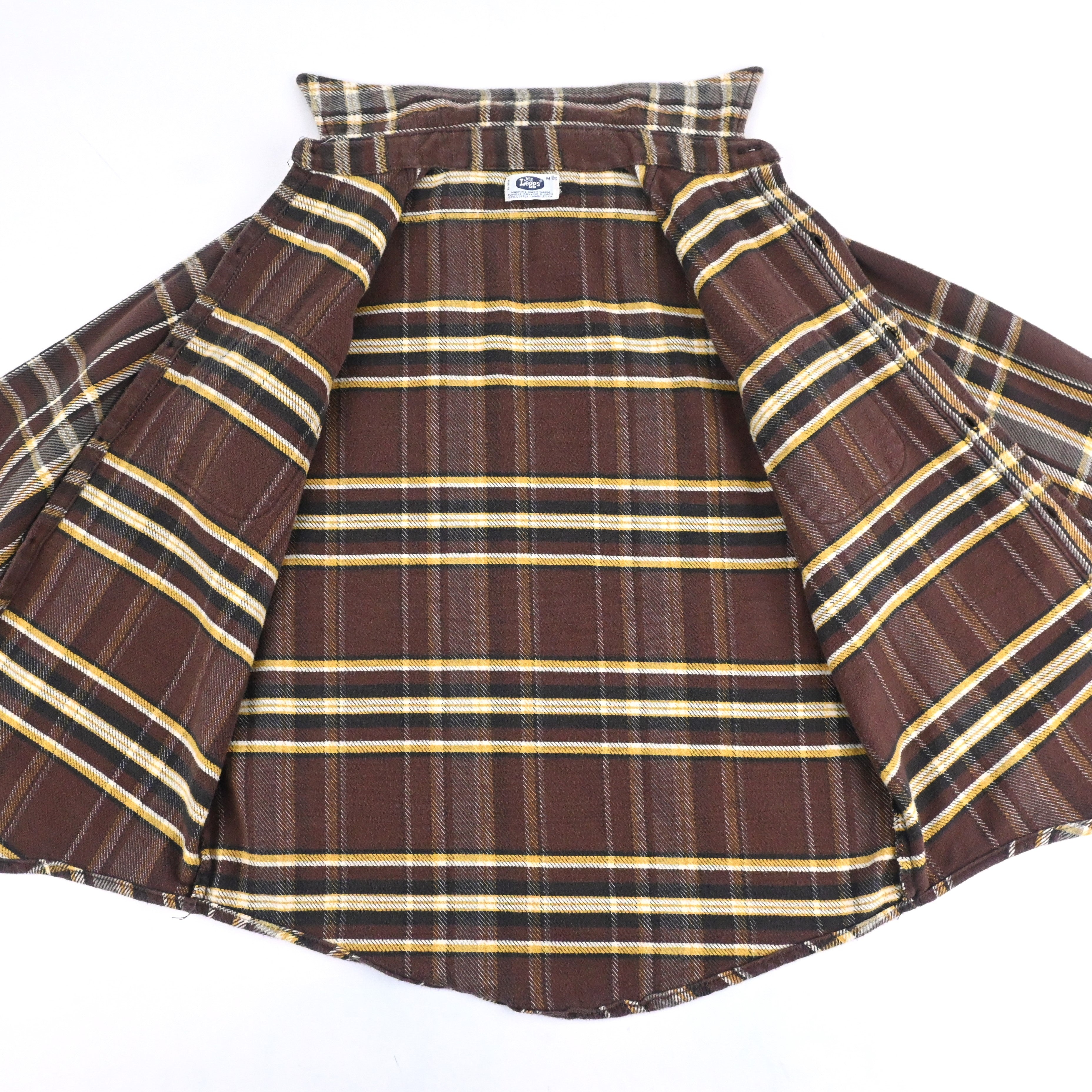 70's~ Leggs FLANNEL L/S SHIRT SIZE M