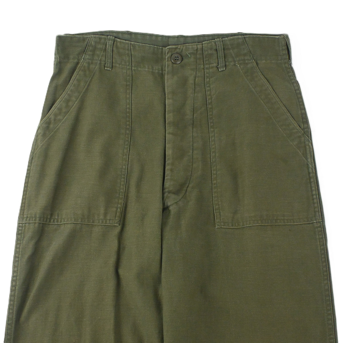 76' SATEEN FATIGUE PANTS BUTTON FLY SIZE W31 L31