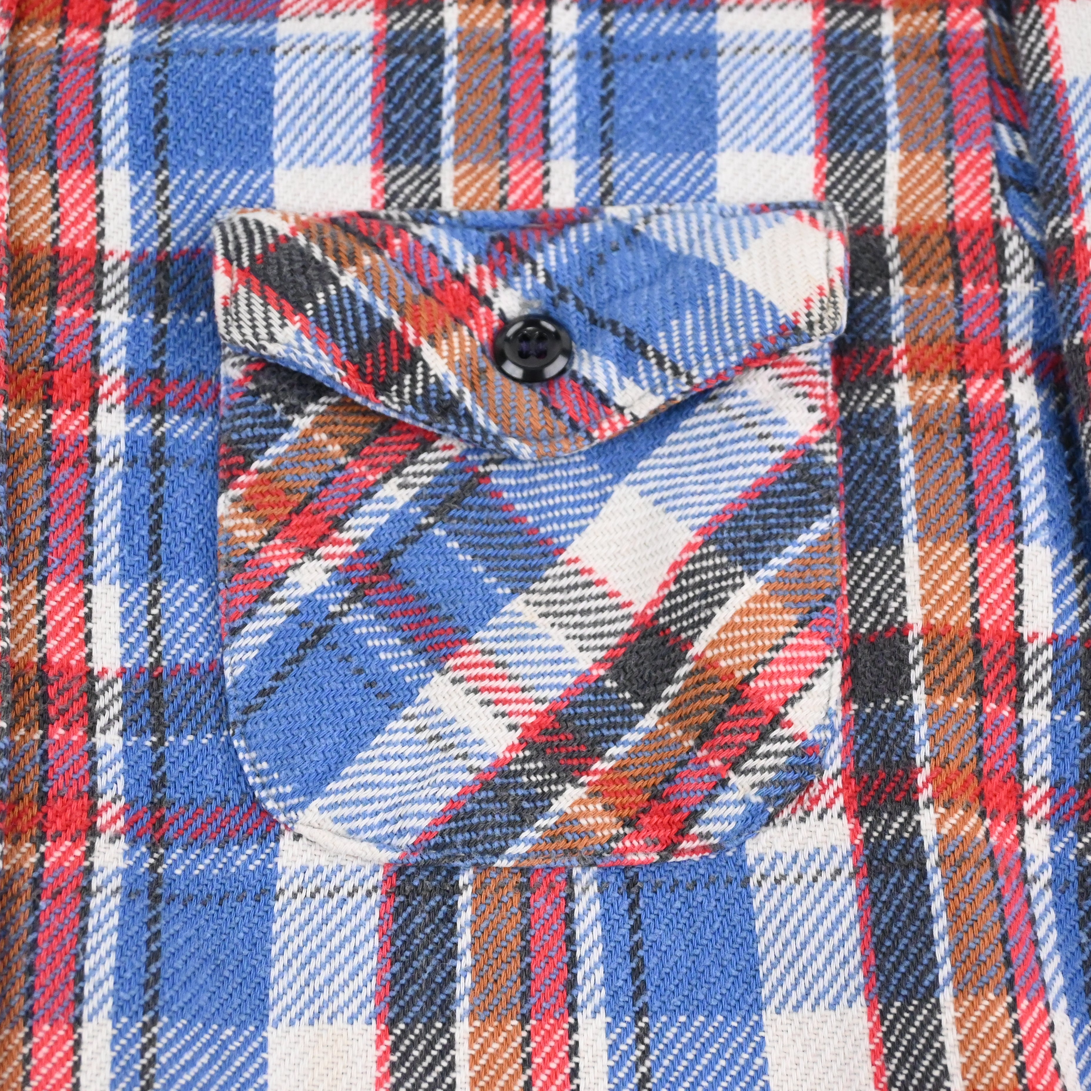 70's~ BRUBAKER FLANNEL L/S SHIRT SIZE M