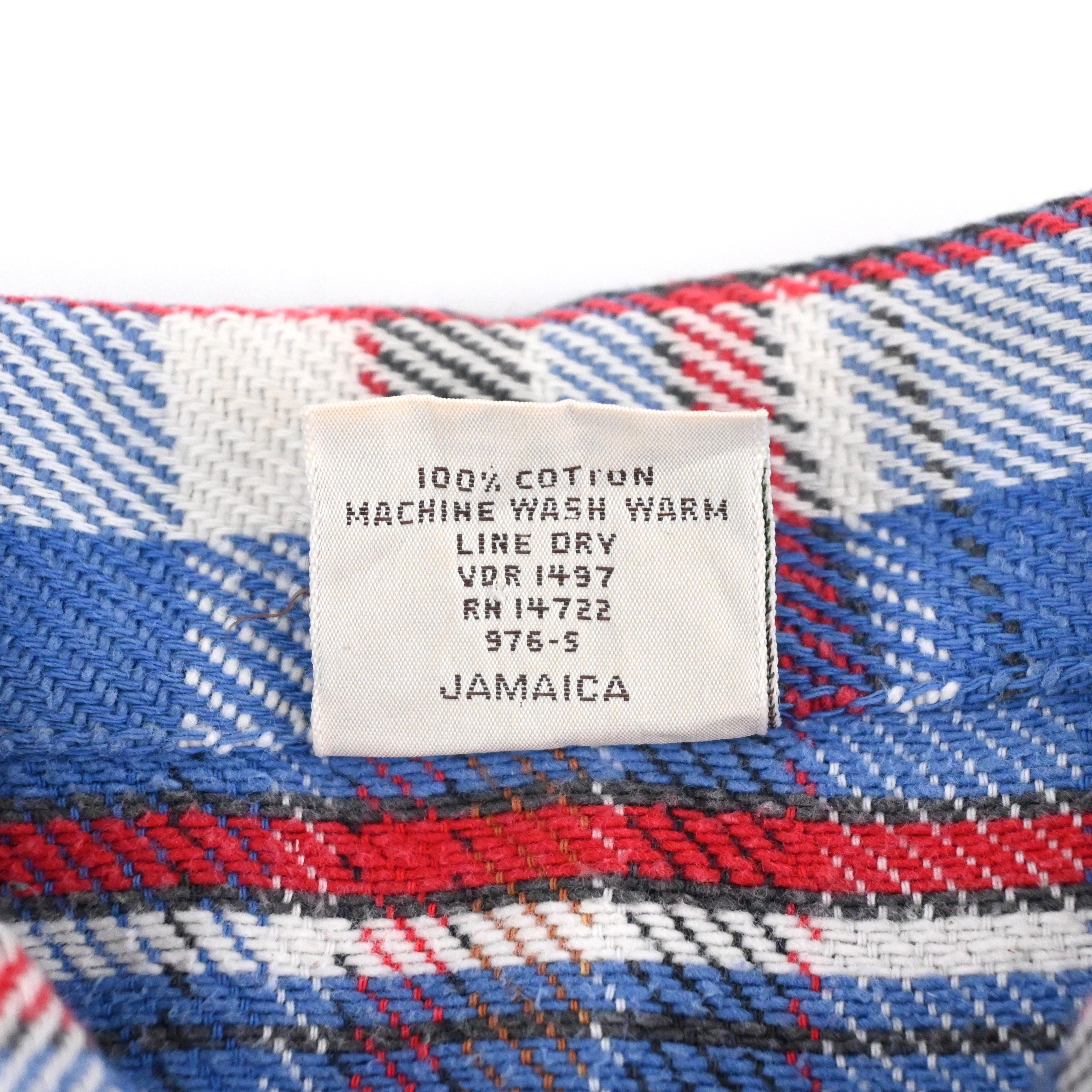 70's~ BRUBAKER FLANNEL L/S SHIRT SIZE M