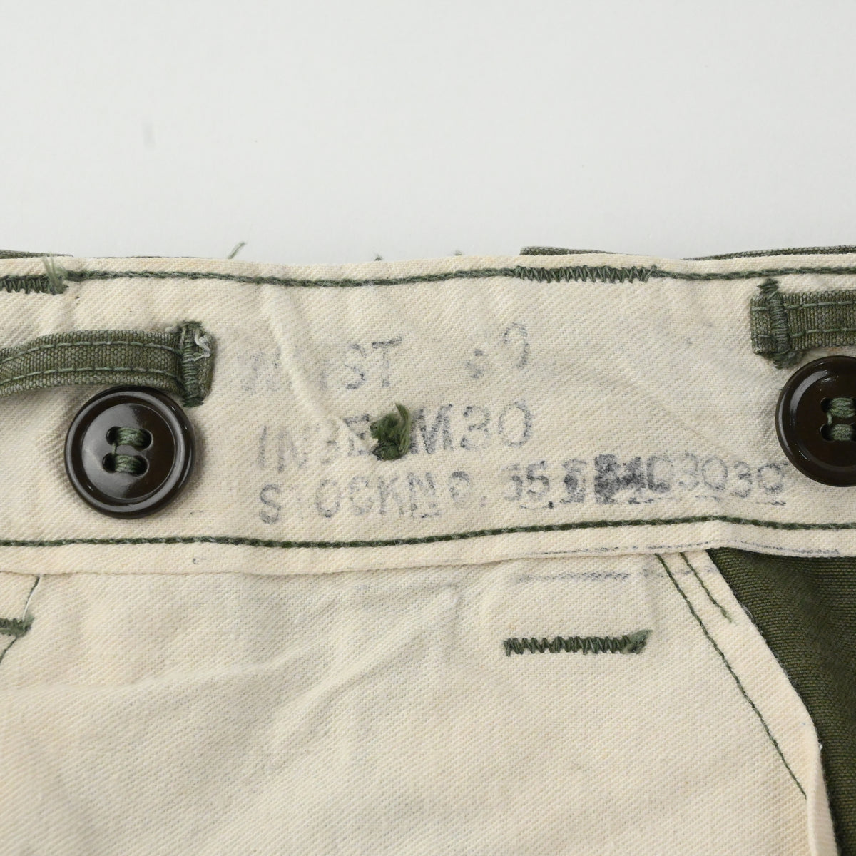 40's M-45 FIELD TROUSERS SIZE W30 L30
