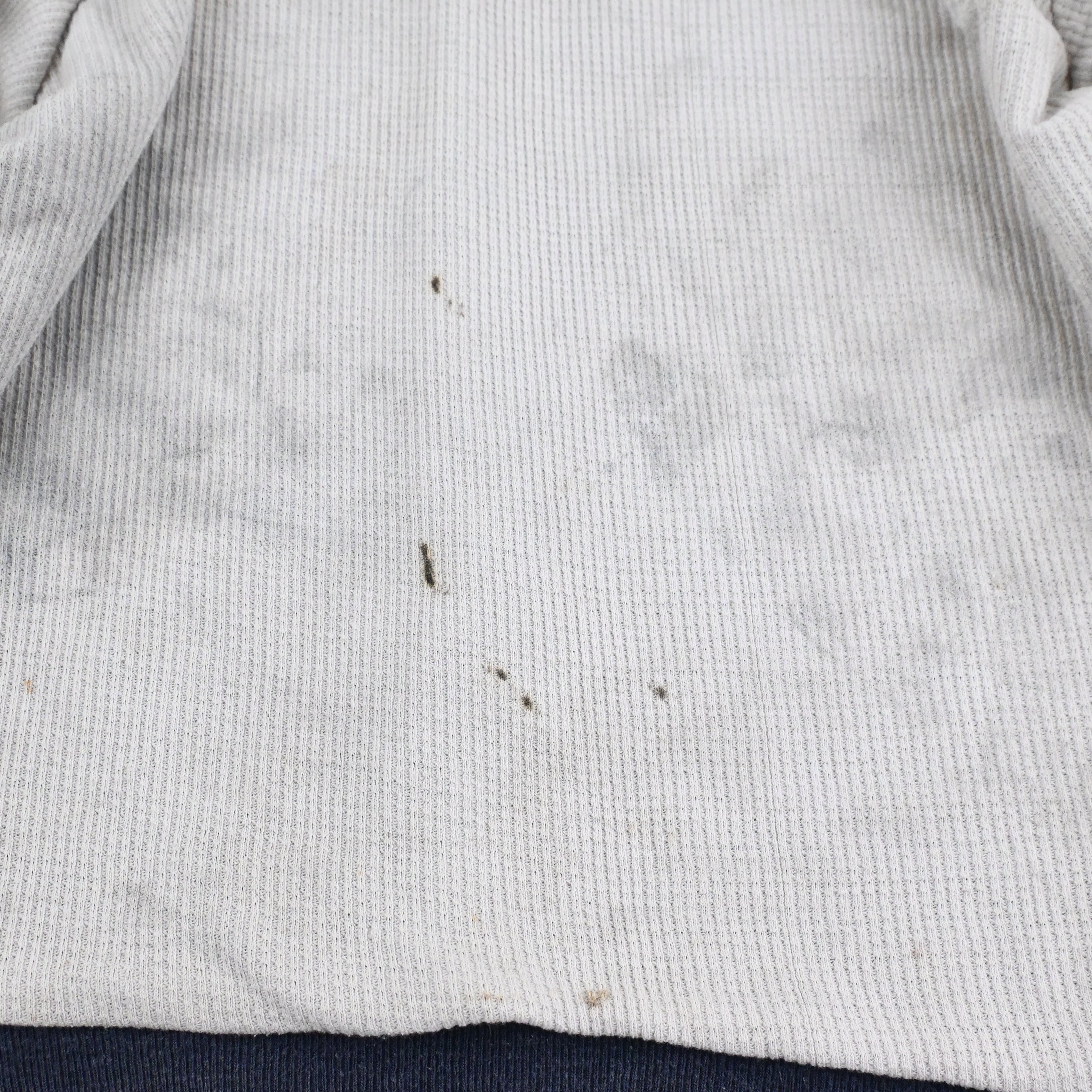 ~80's LINED THERMAL ZIP UP HOODIE SIZE L