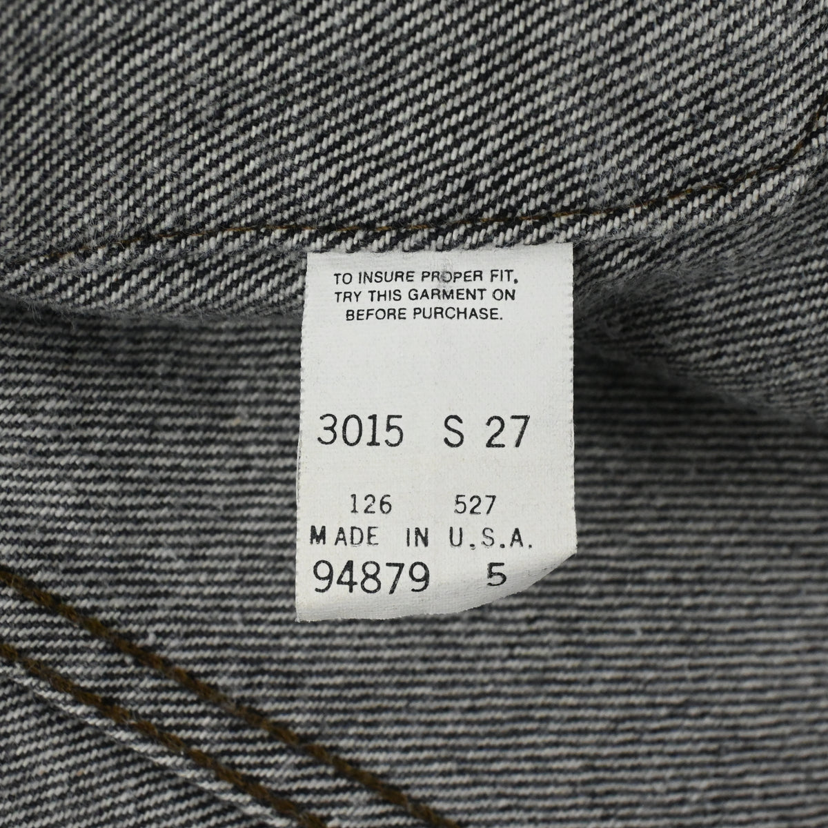 80's LEVI'S 70506-0259 SIZE 40