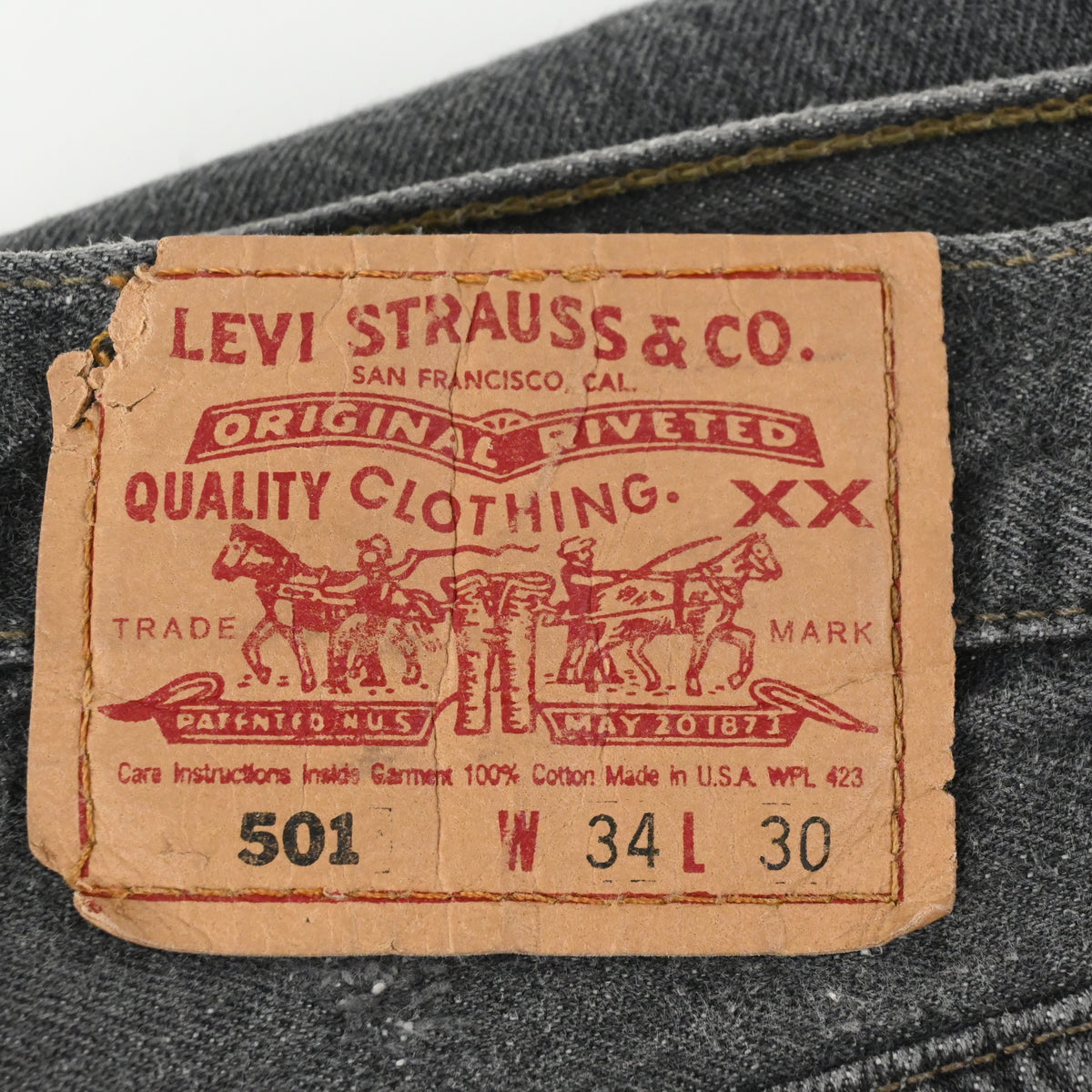 '95 LEVI'S 501-0658 SIZE W34 L30