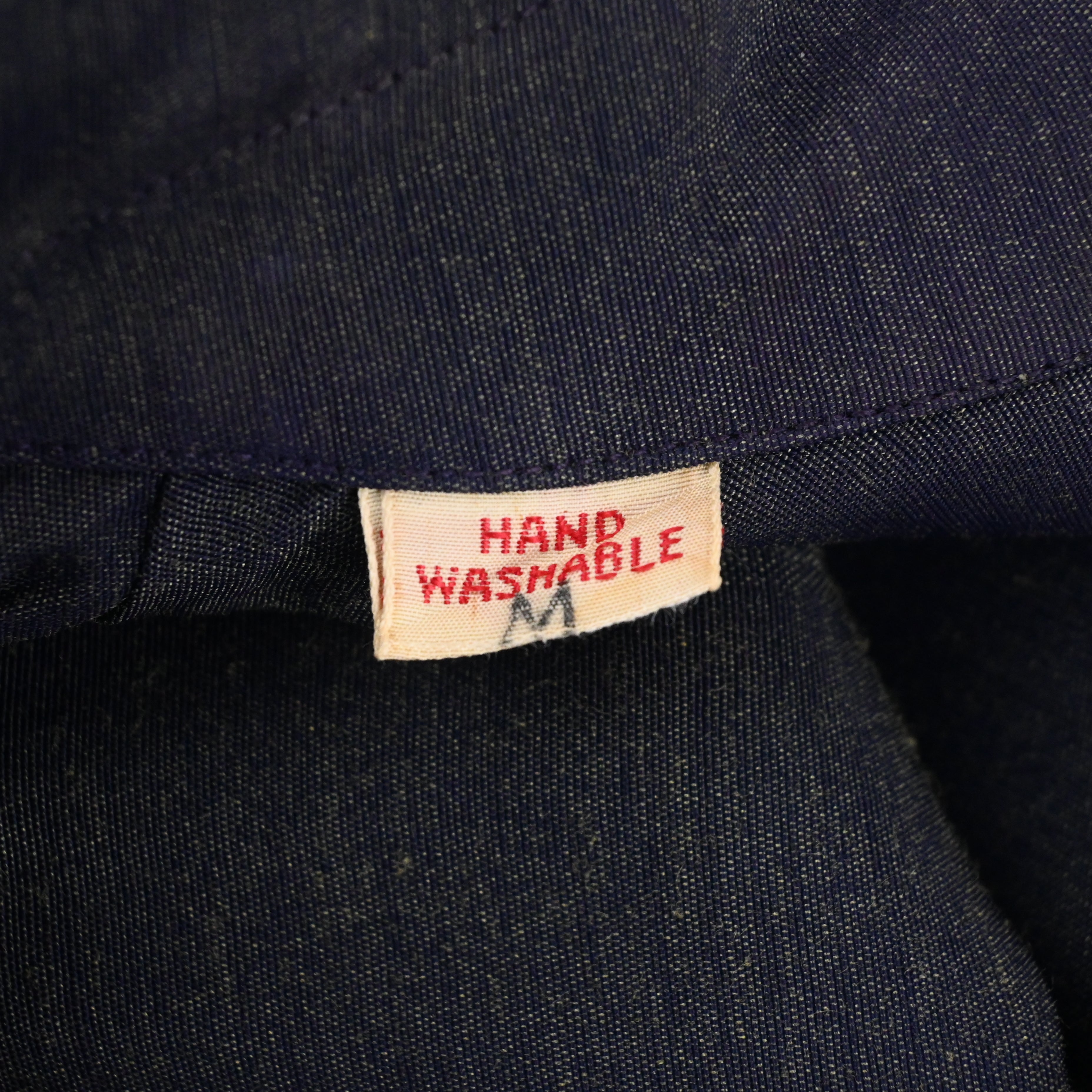 50’s Sorl’s of PHILADELPHIA LOOP COLLAR SHIRT SIZE M