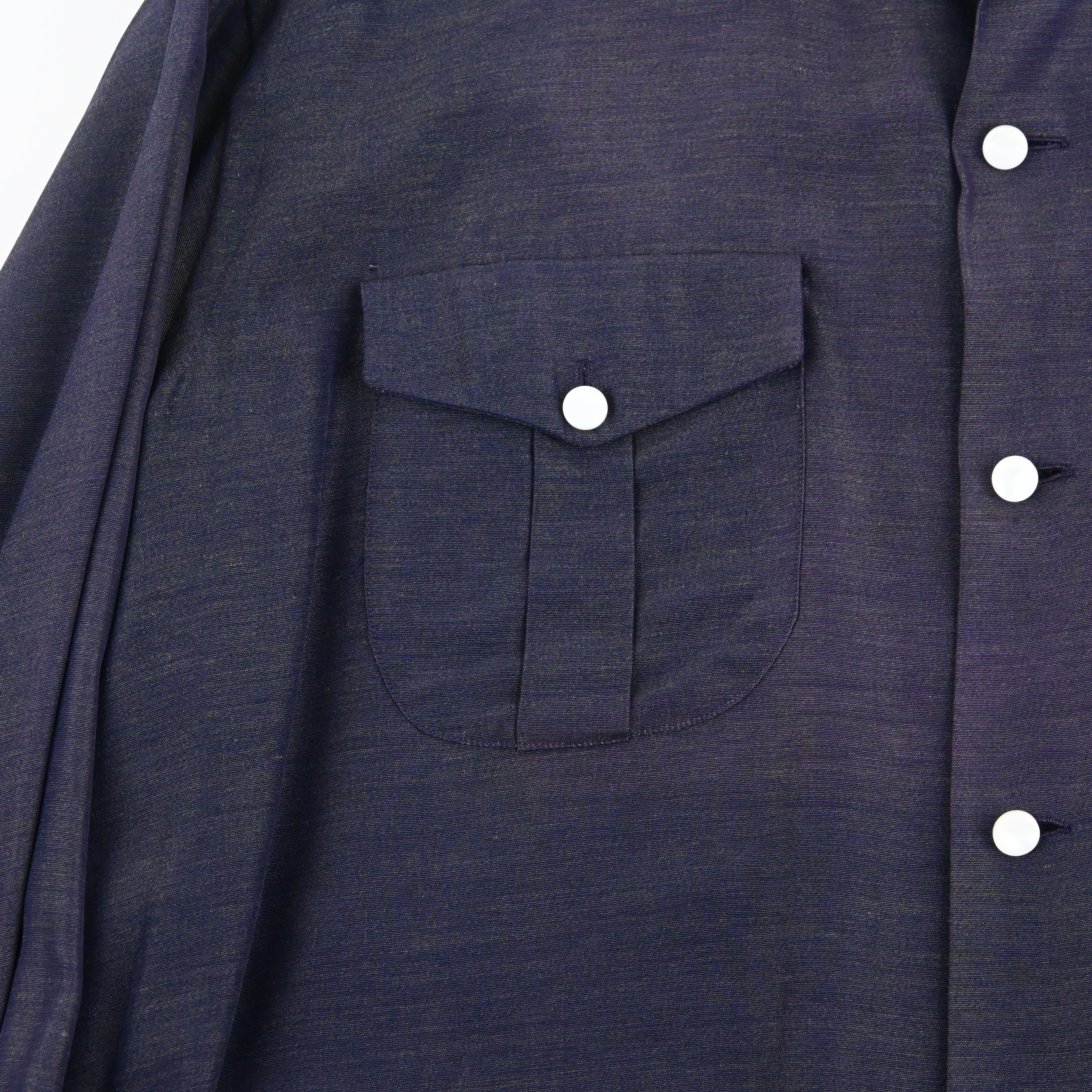 50’s Sorl’s of PHILADELPHIA LOOP COLLAR SHIRT SIZE M