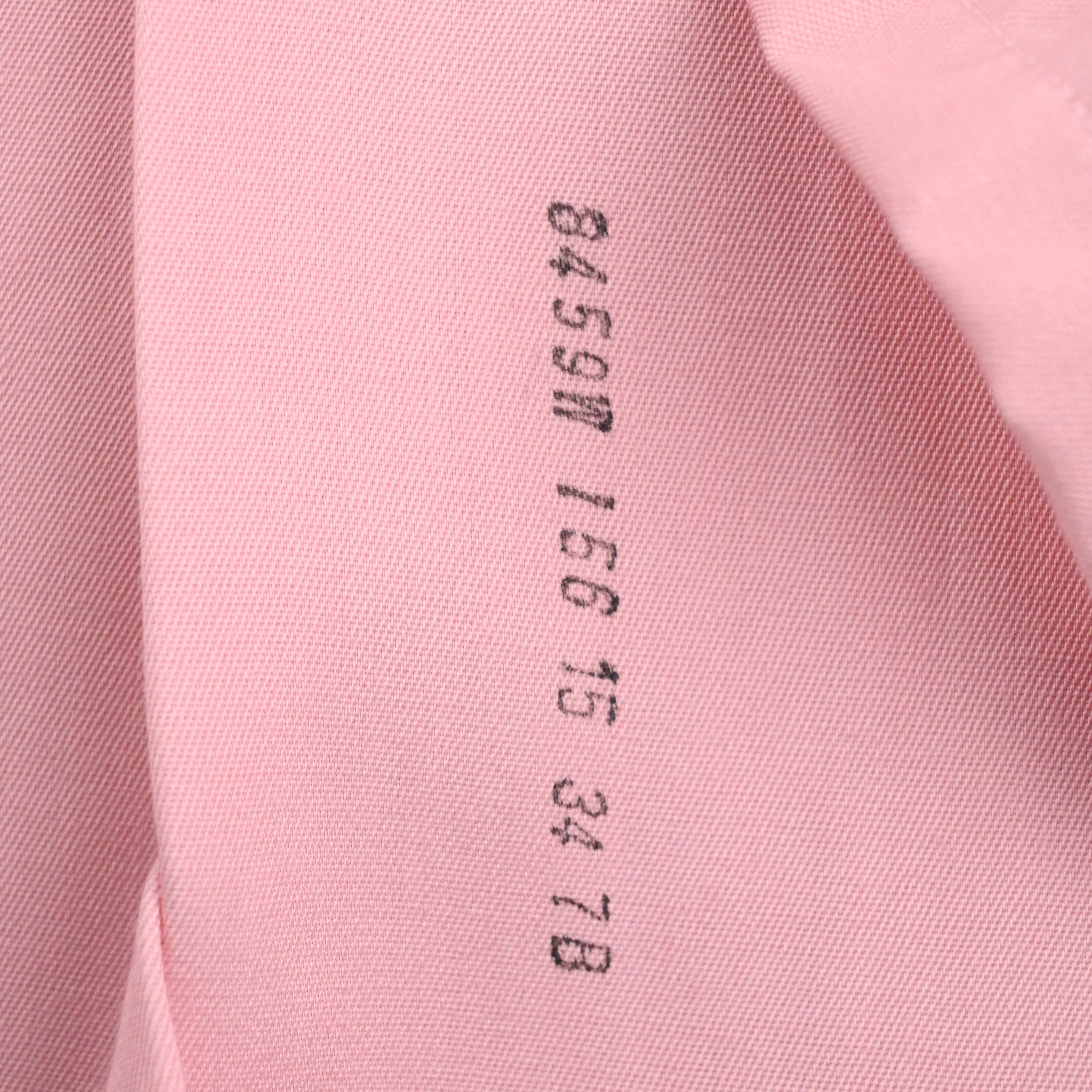 50’s SAFE IN SUDS RAYON GAB LOOP COLLAR SHIRT SIZE 15-34