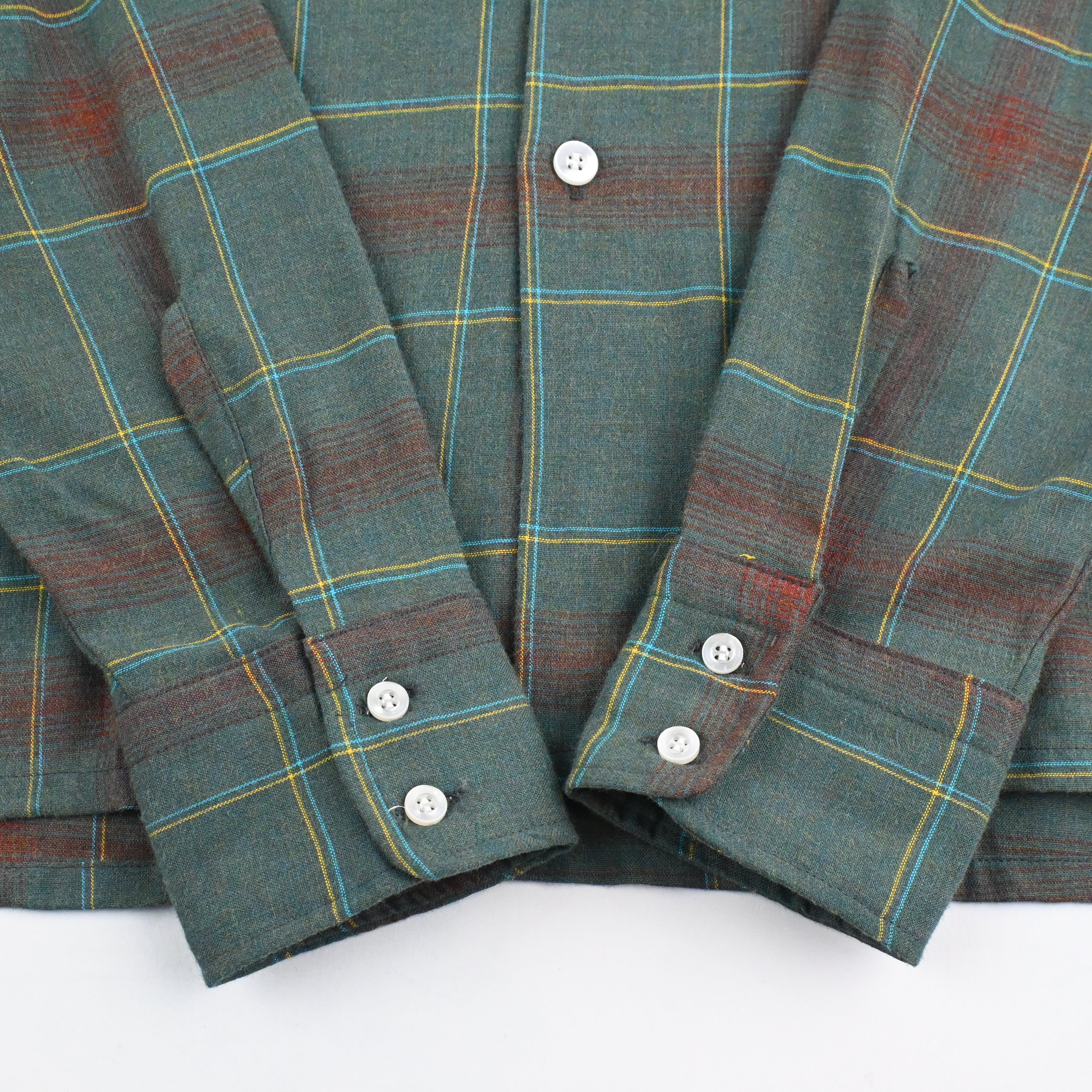 70's D'AVELLA OPEN COLLAR SHIRT SIZE M