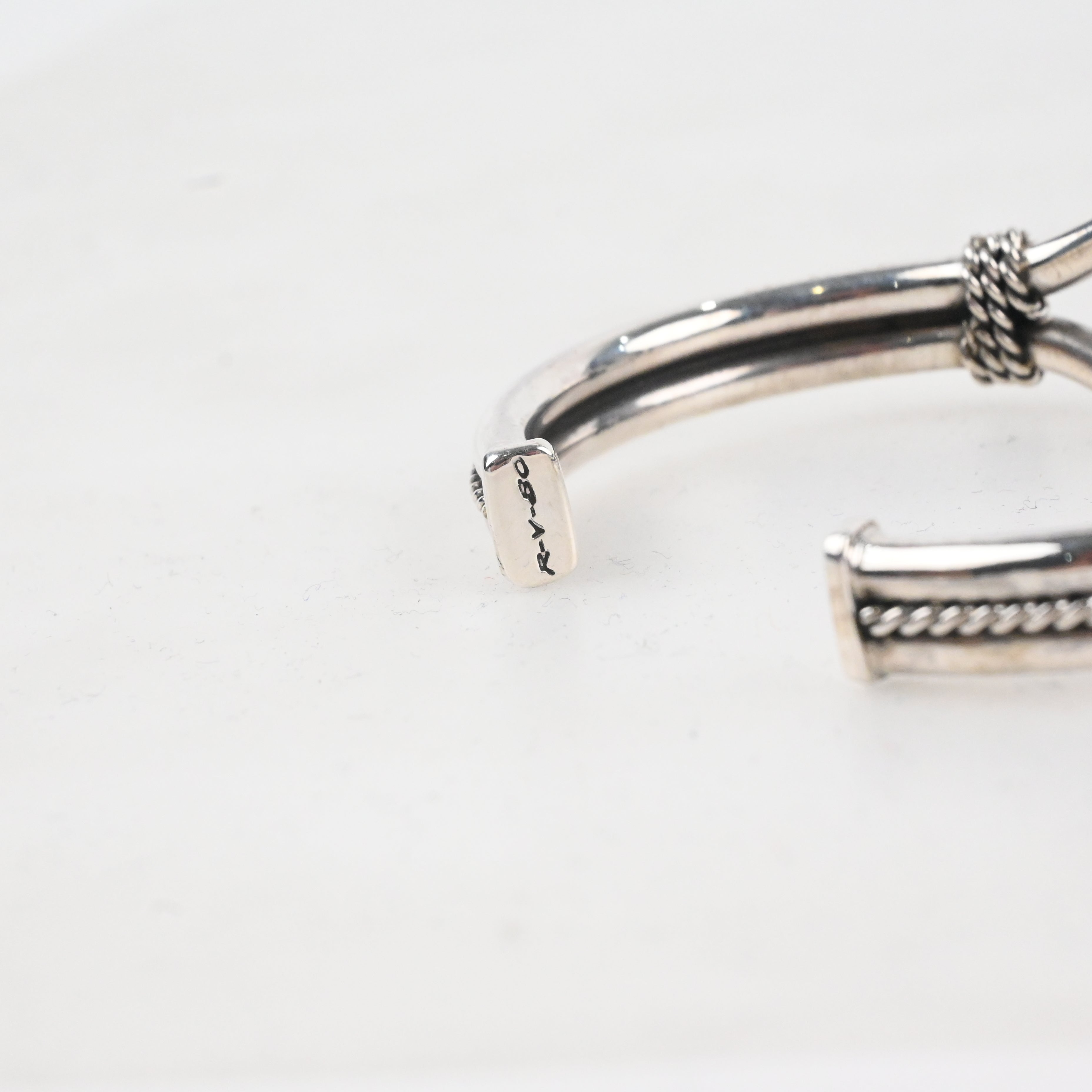 Navajo Steve Arviso Horse Whisperer Bracelet Size 5 1/2-6