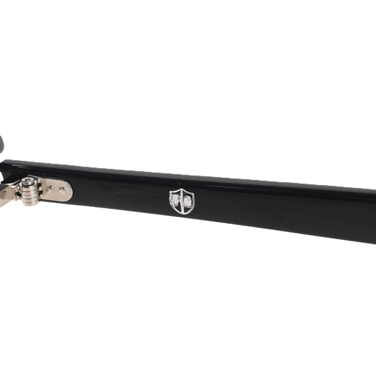 FLAME: Black×Silver LENSES:Clear Foremost Garments Flip up Glasses