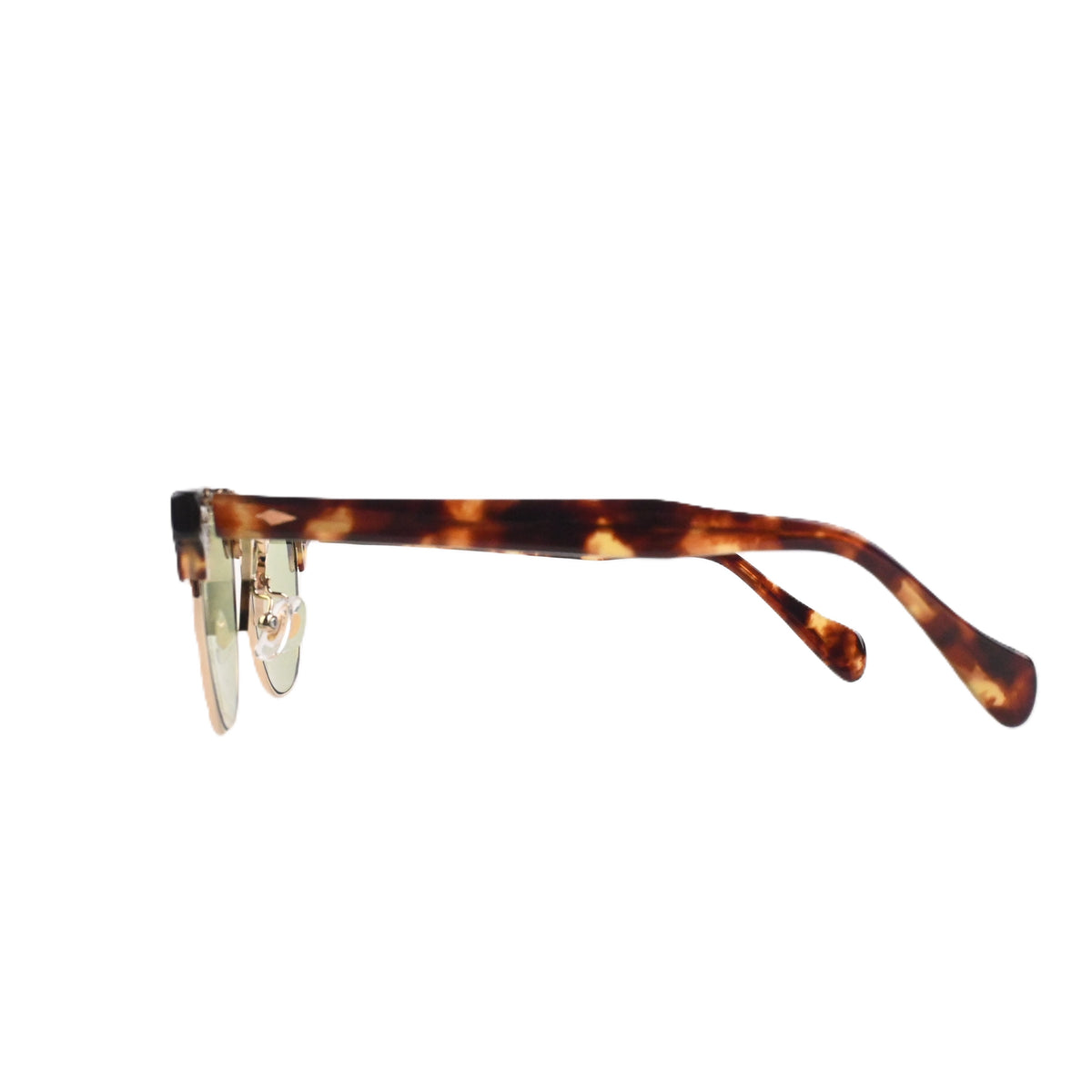FLAME: Demi×Gold LENSES:Olive Foremost Garments Flip up Glasses