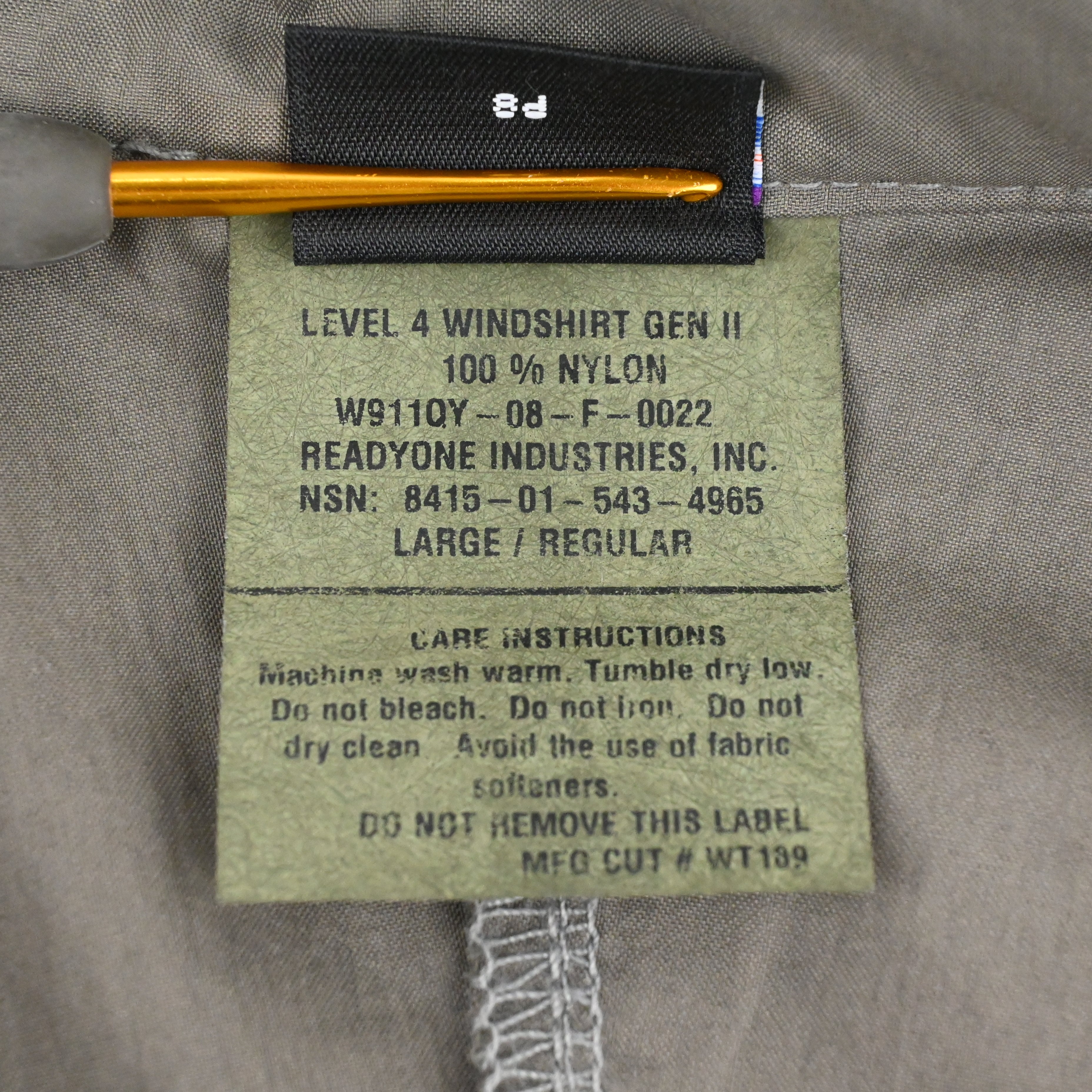 '08 PATAGONIA PCU LEVEL 4 JACKET SIZE L-REG
