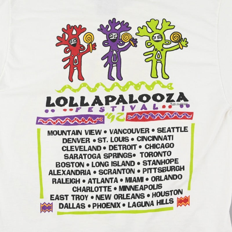 1992© LOLLAPALOOZA T-SHIRT SIZE L