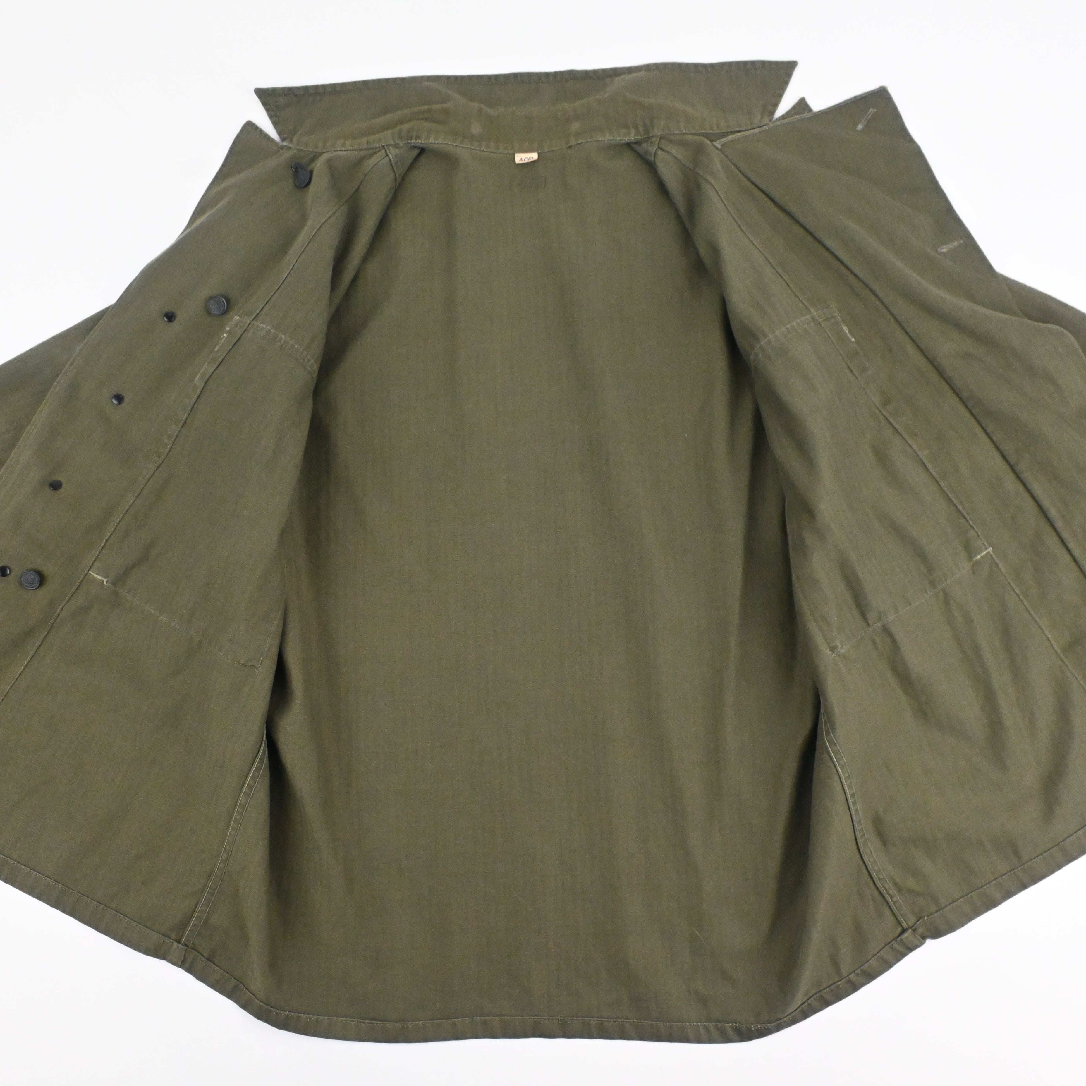 40's US ARMY M-43 UTILITY JACKET HBT SIZE 40