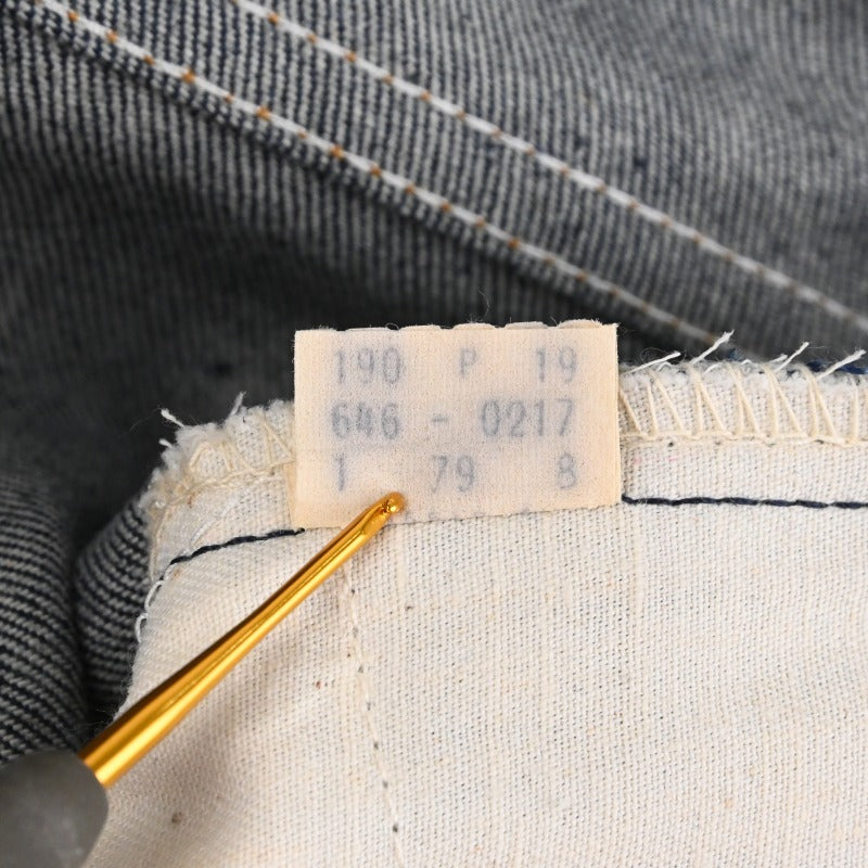 79'y LEVI’S 646 BELL BOTTOMS DEAD STOCK SIZE W30 L30