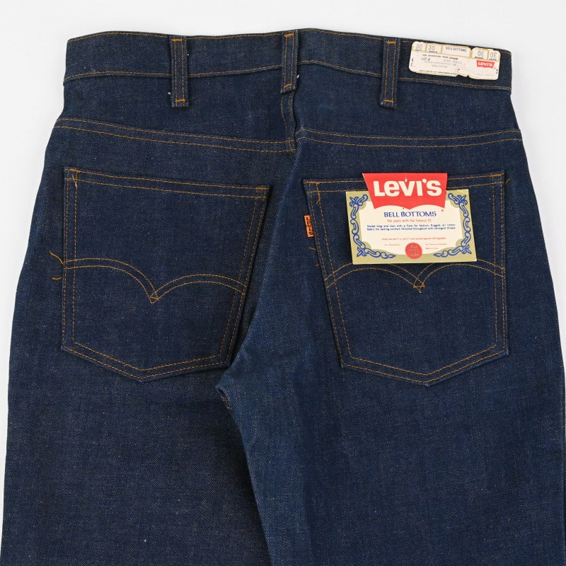 79'y LEVI’S 646 BELL BOTTOMS DEAD STOCK SIZE W30 L30