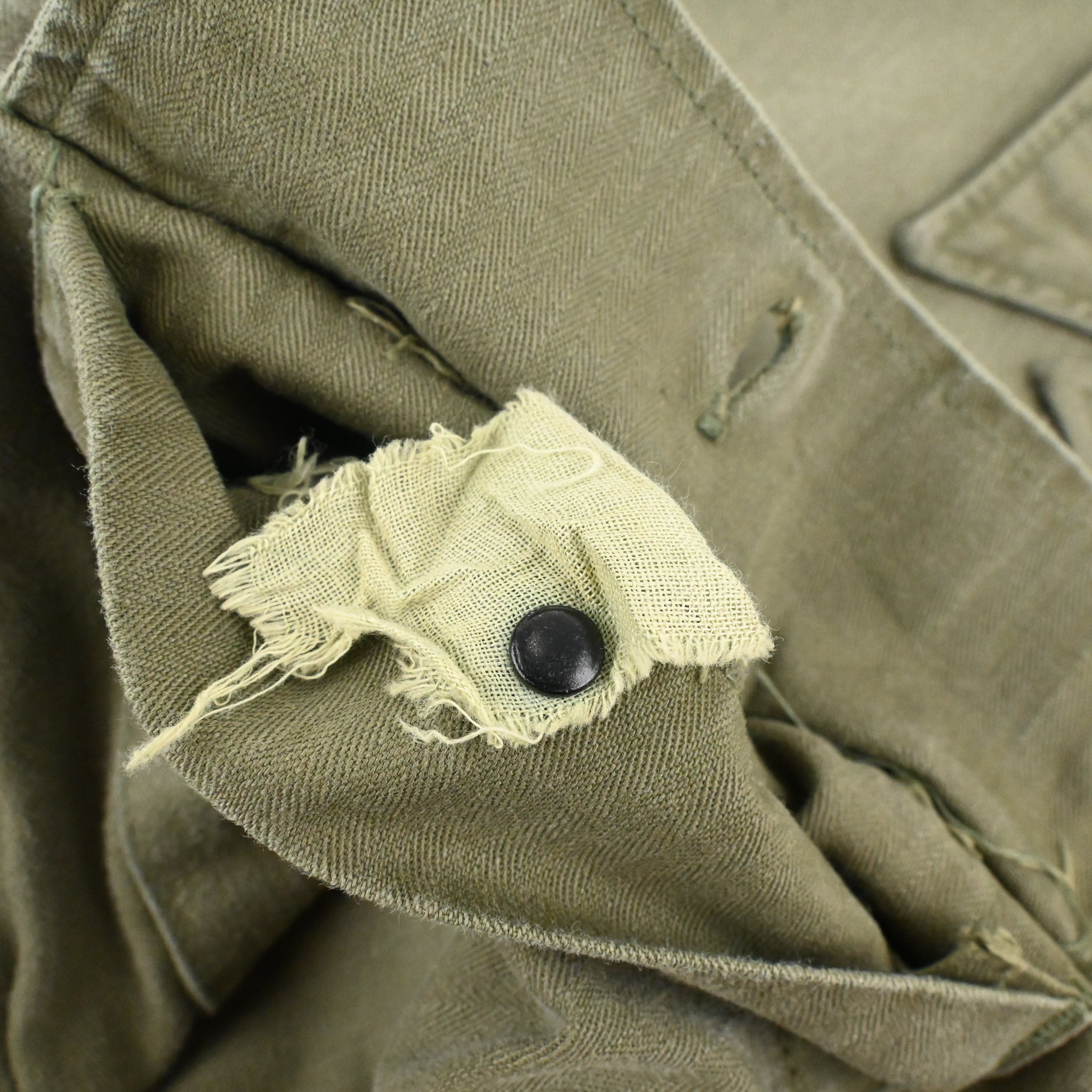 40's US ARMY M-43 UTILITY JACKET HBT SIZE 44