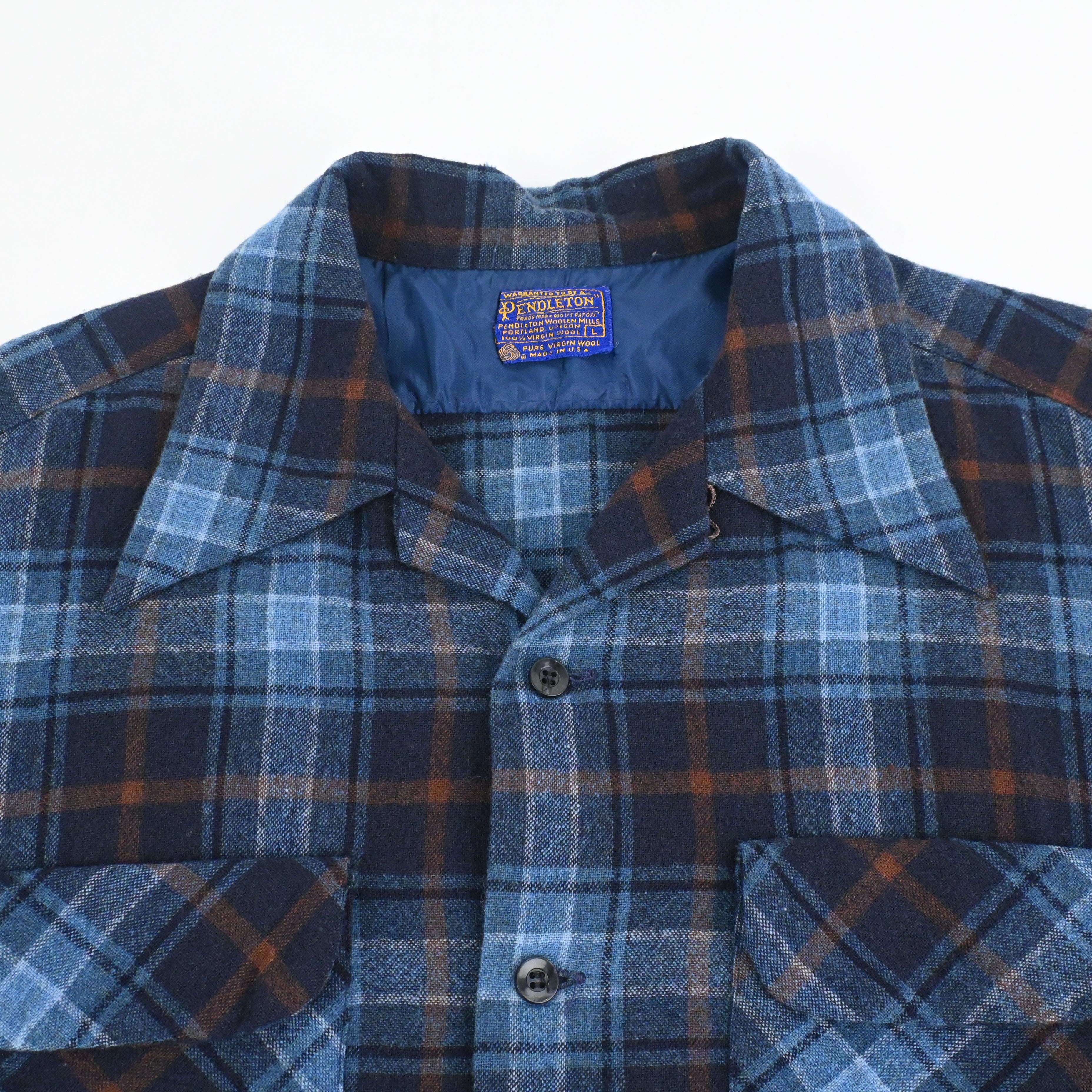 70'S PENDLETON BOARD SHIRT SIZE L ③