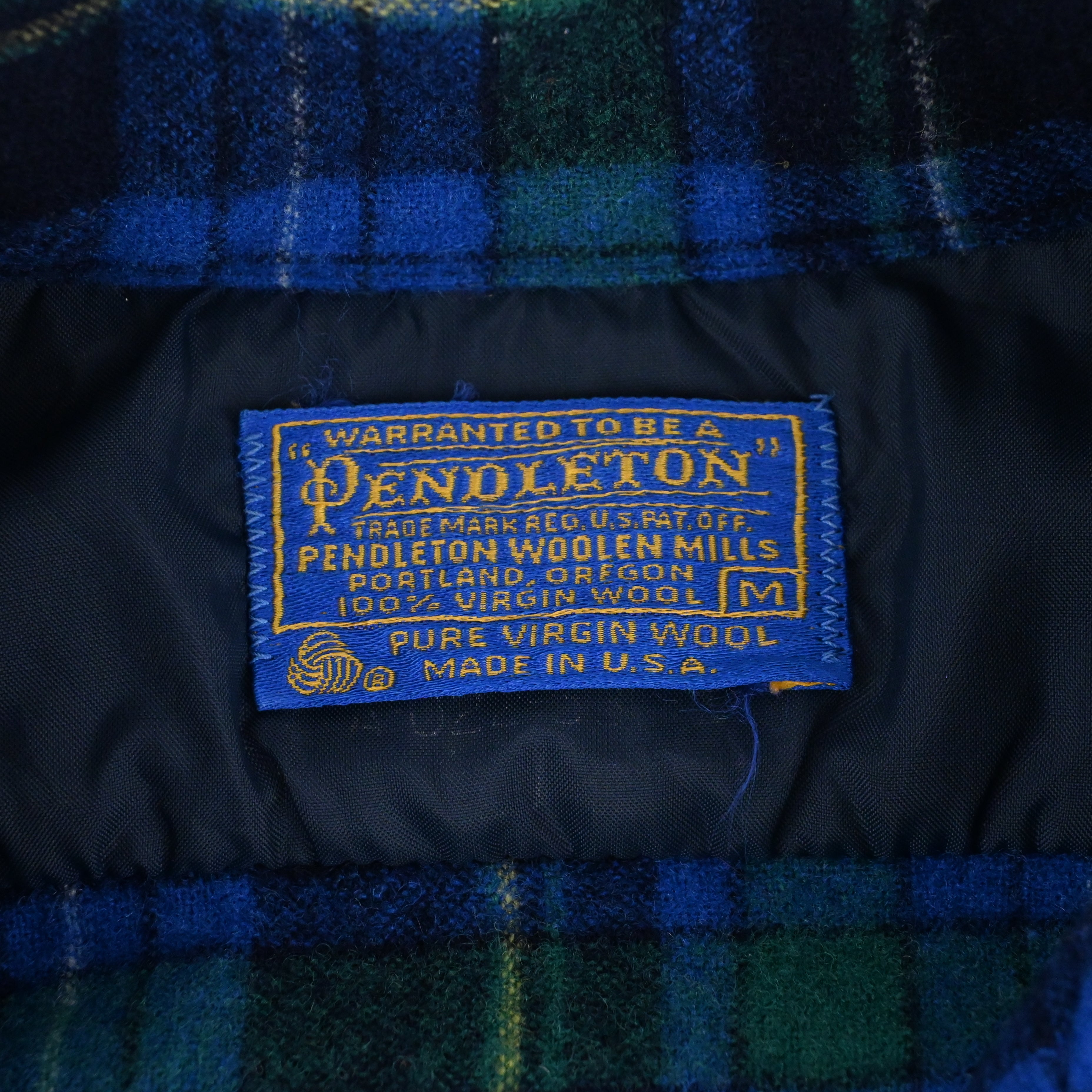 70'S PENDLETON BOARD SHIRT SIZE M ④