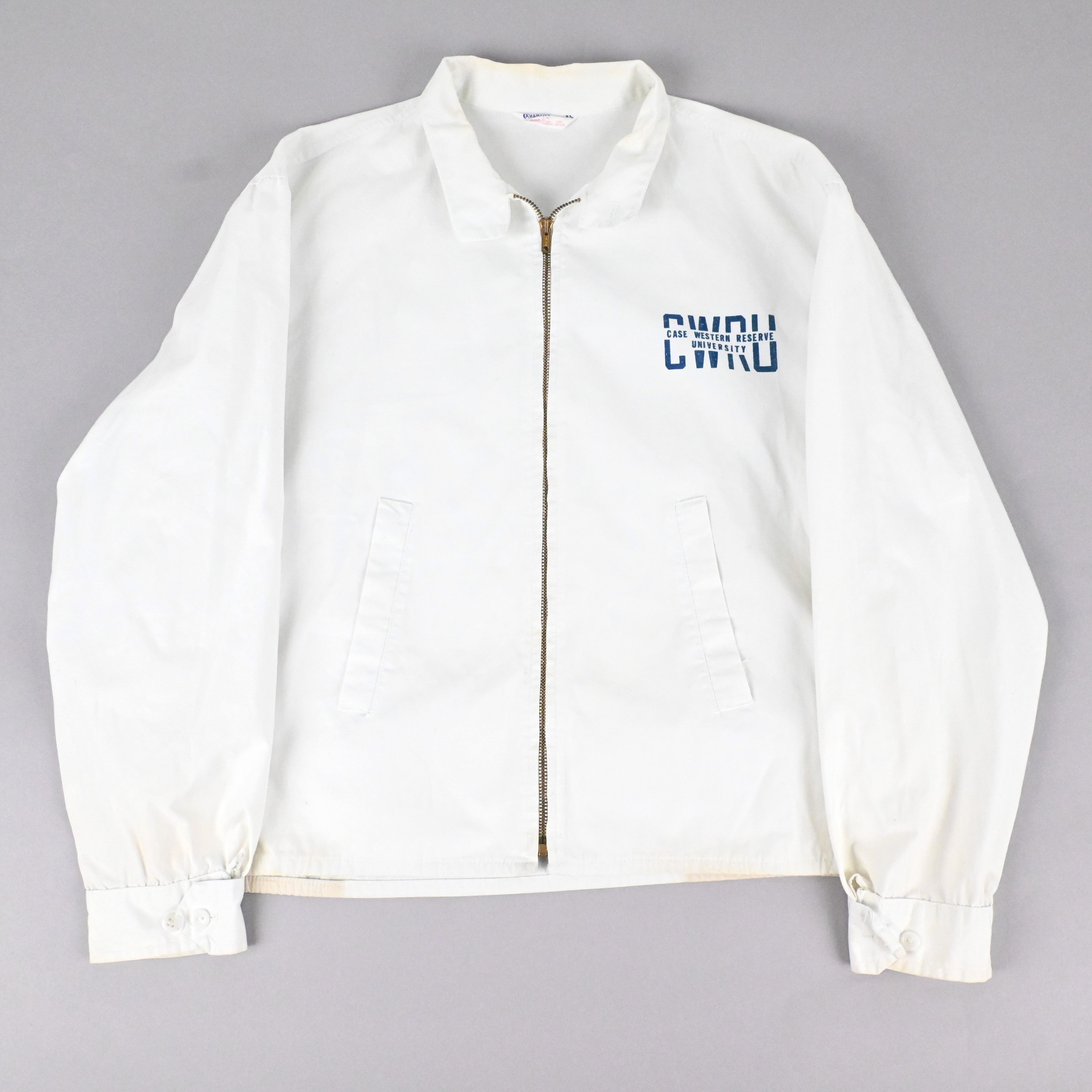 70'S CHAMPION "CWRU" COTTON VIRSITY JACKET SIZE XL
