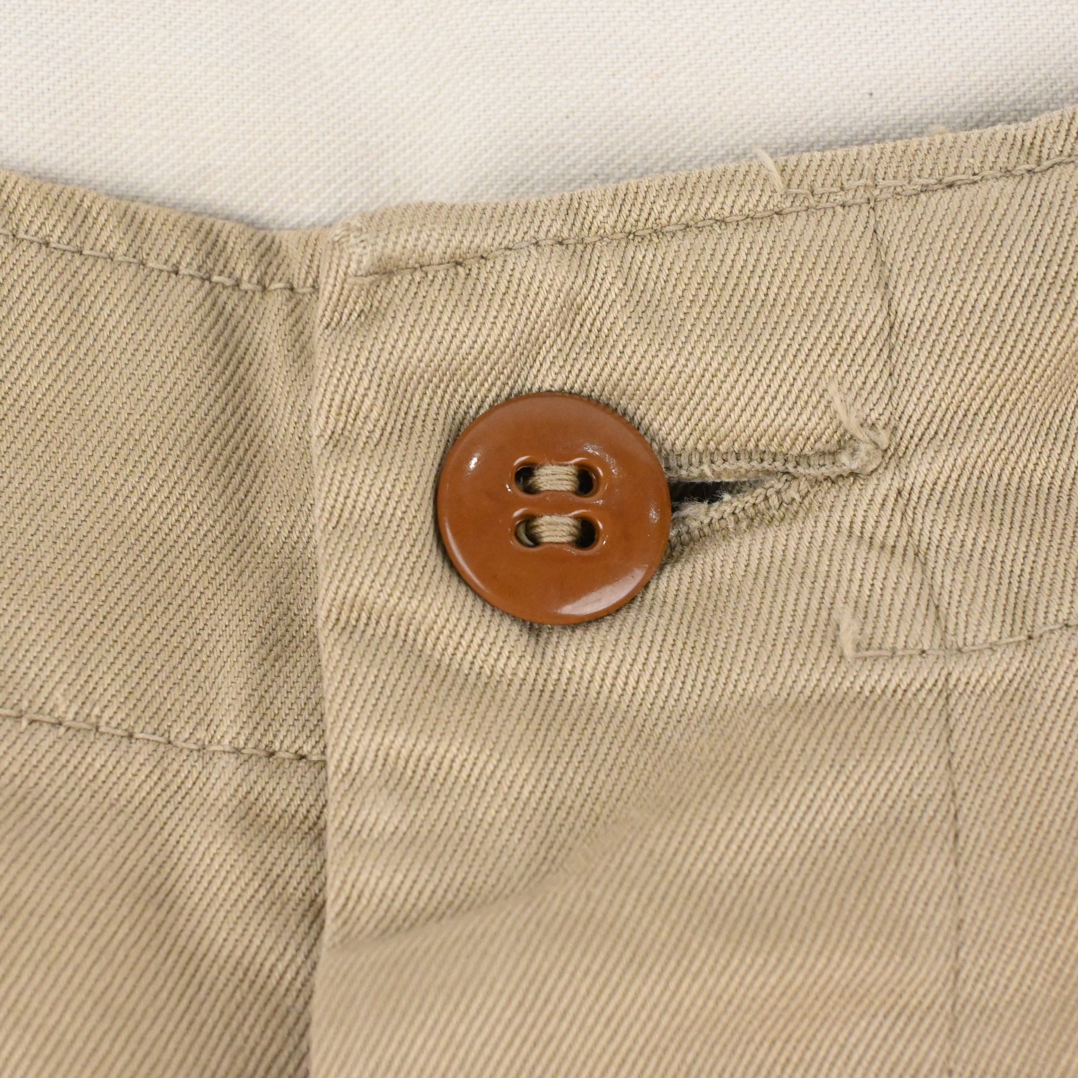 40's US ARMY 45KHAKI CHINO TROUSERS W33 L34