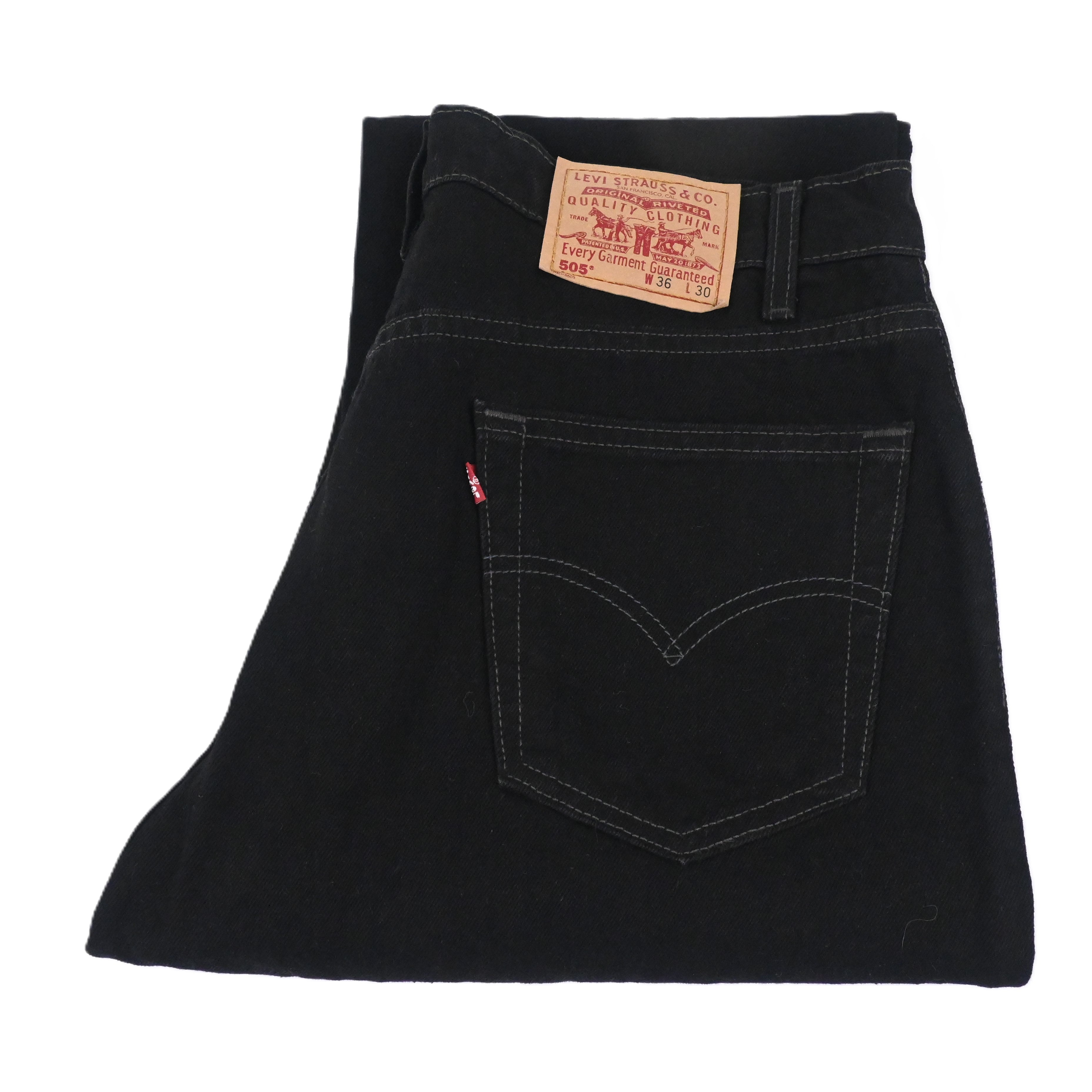 90’s~ Levi's 505 Black Size W36 L30