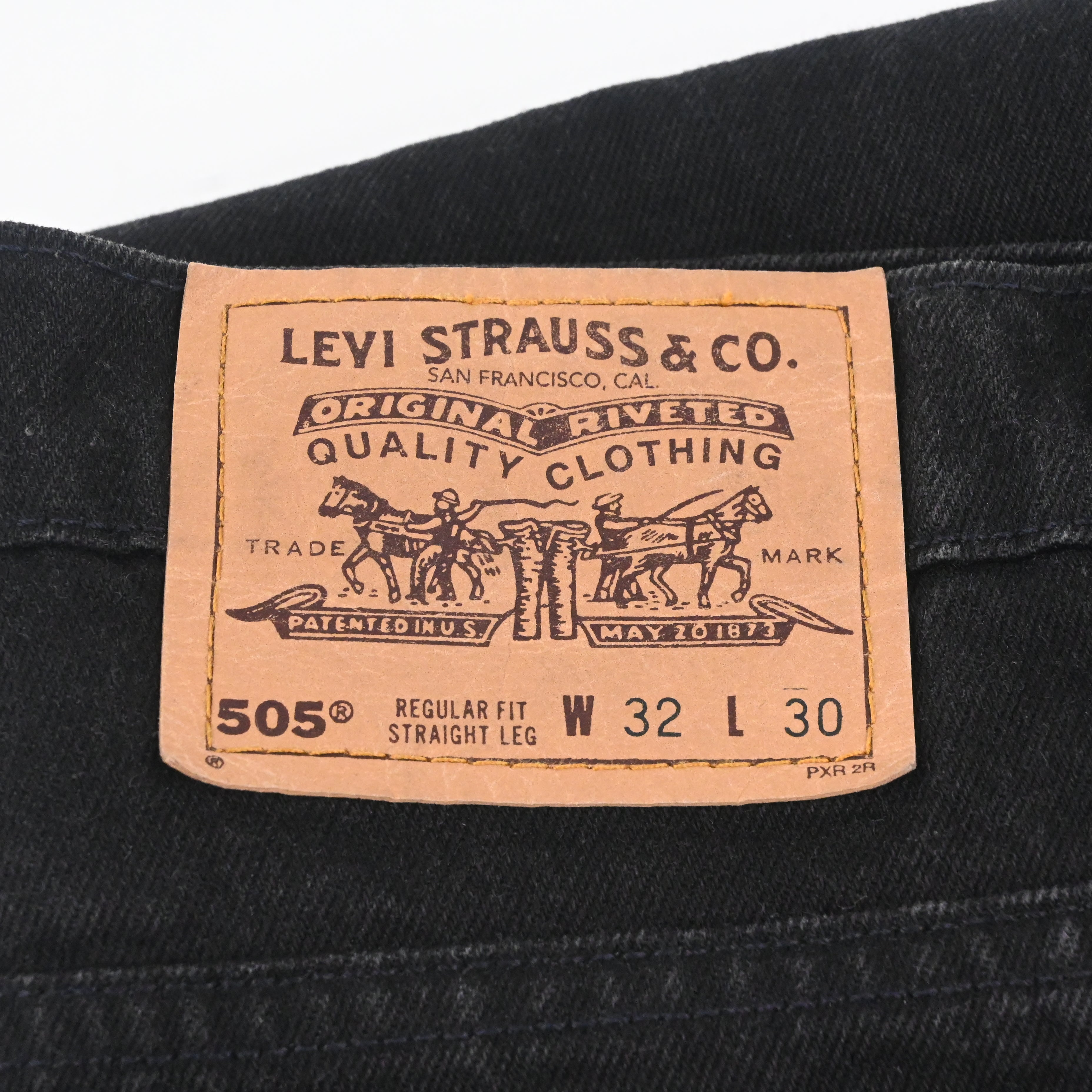 90's~ Levi's 505 Black Size W32L30