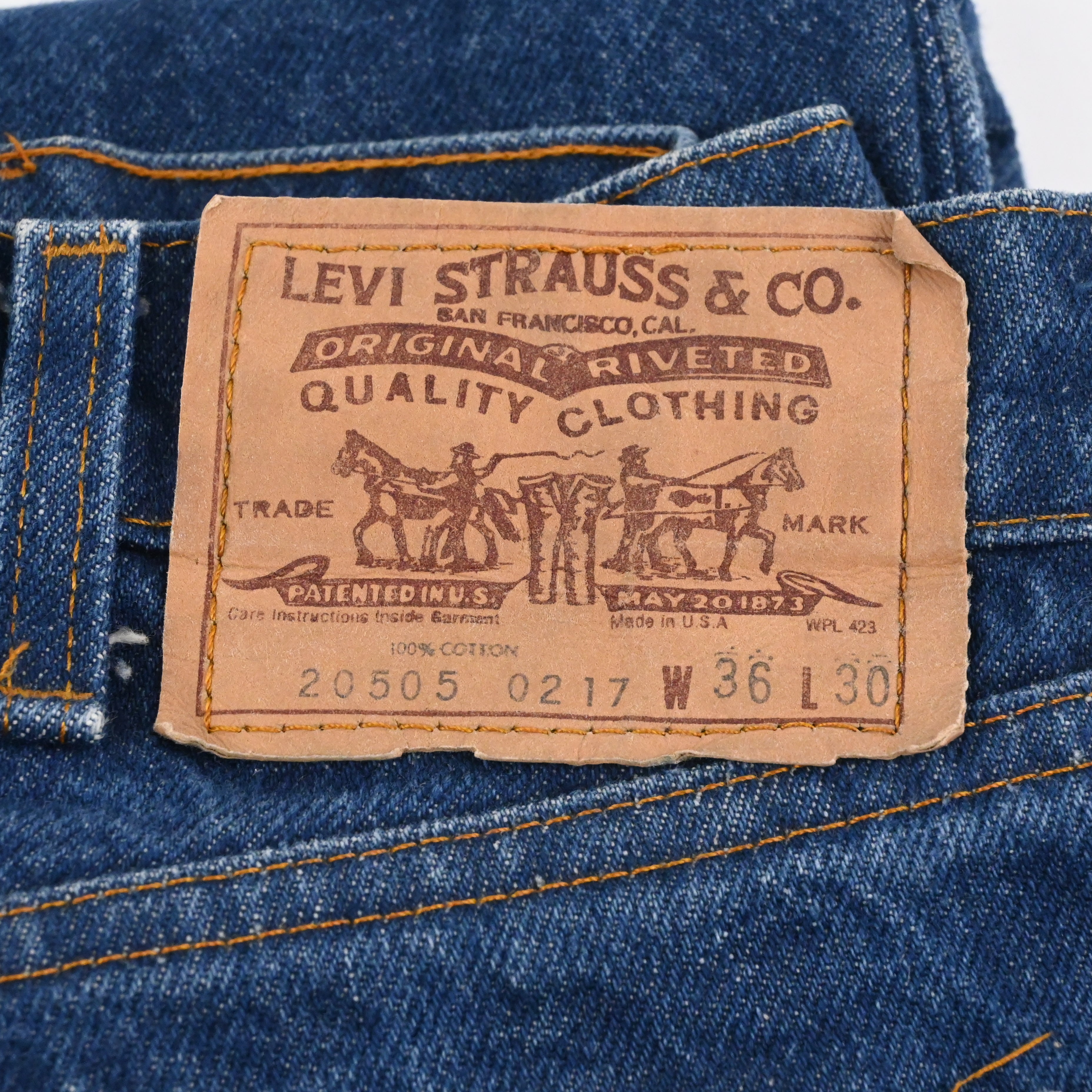 '82 Levi's 20505-0217 Size W36 L30