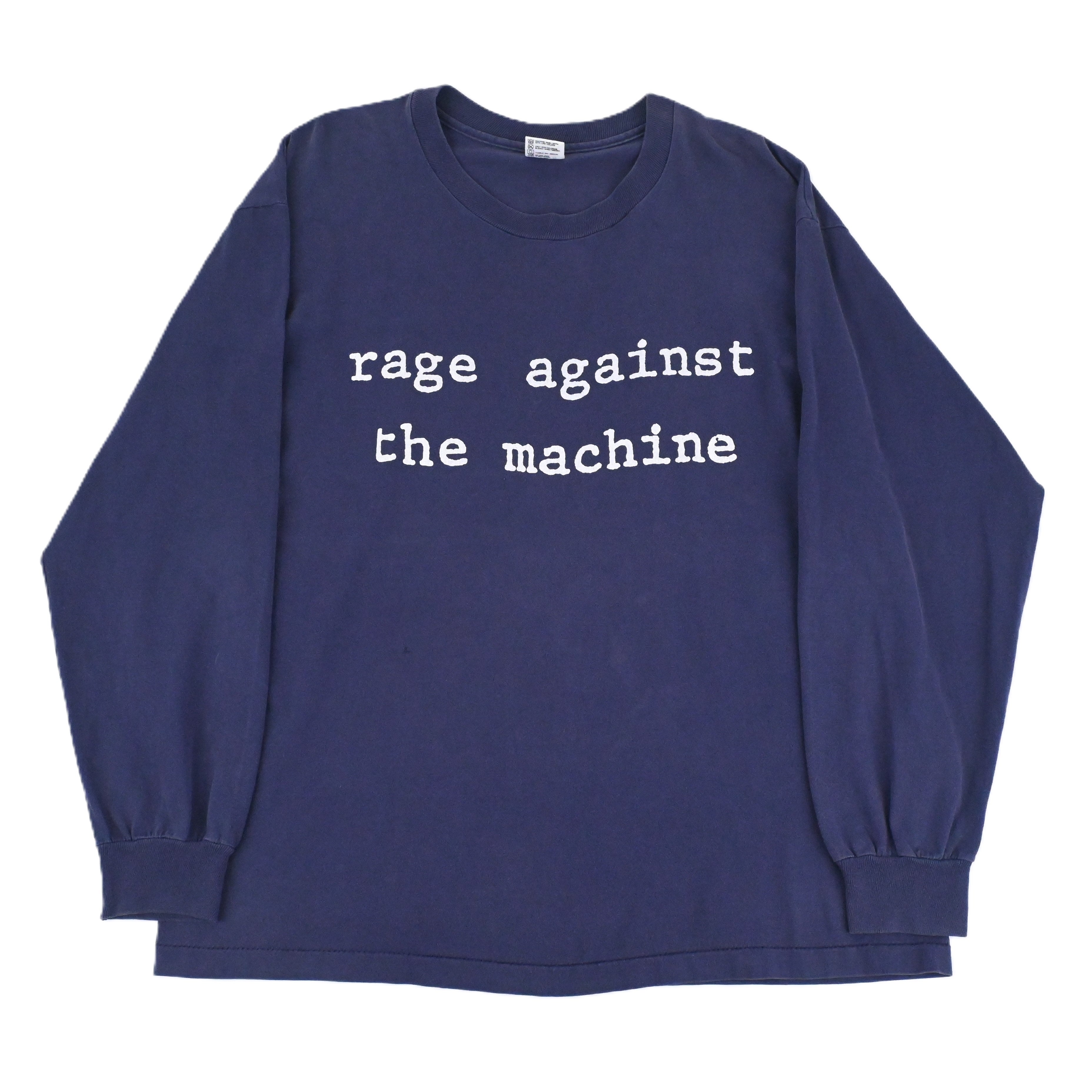 90's RAGE AGAINST THE MACHINE L/S T-SHIRT SIZE XL