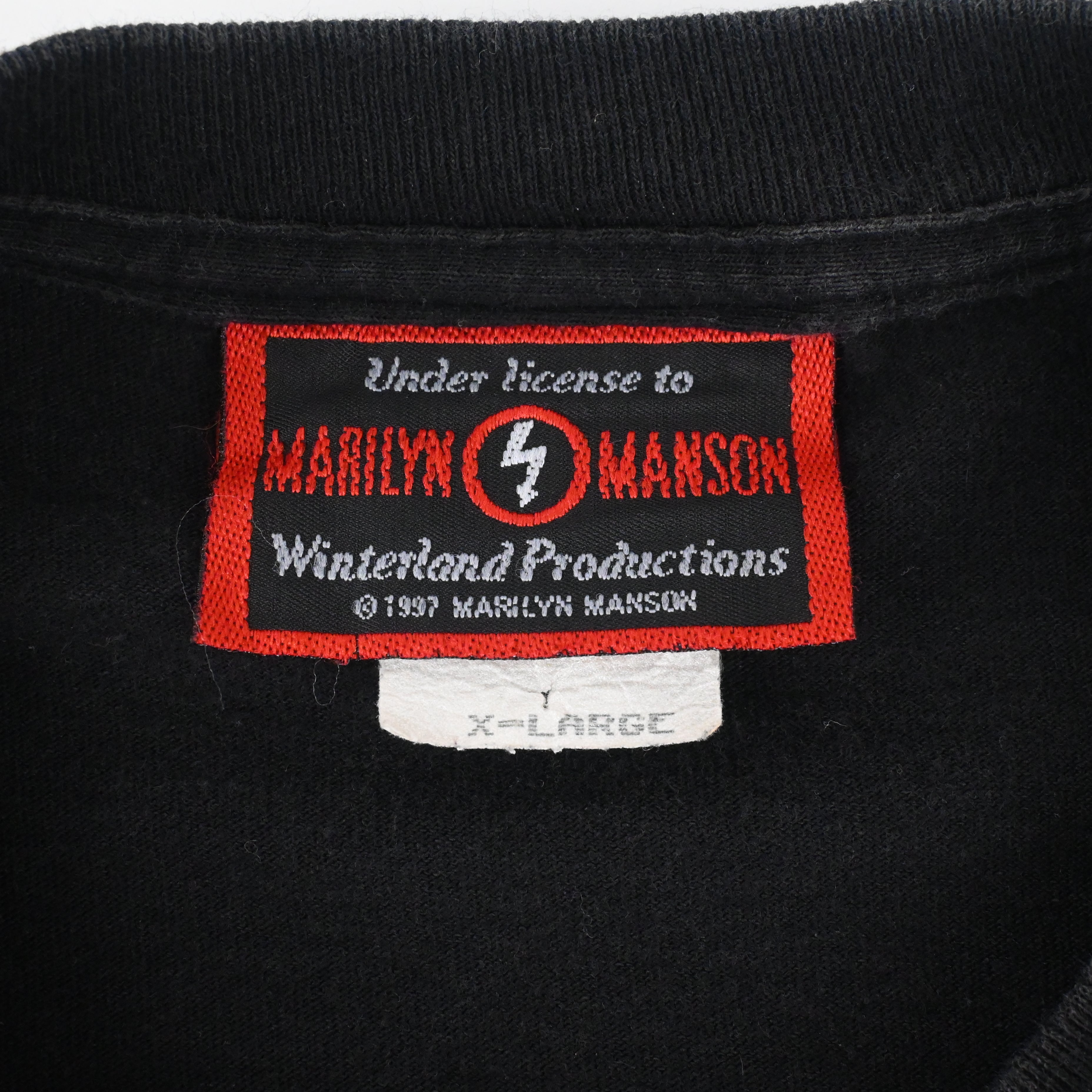 96©︎ MARILYN MANSON L/S T-SHIRT SIZE XL