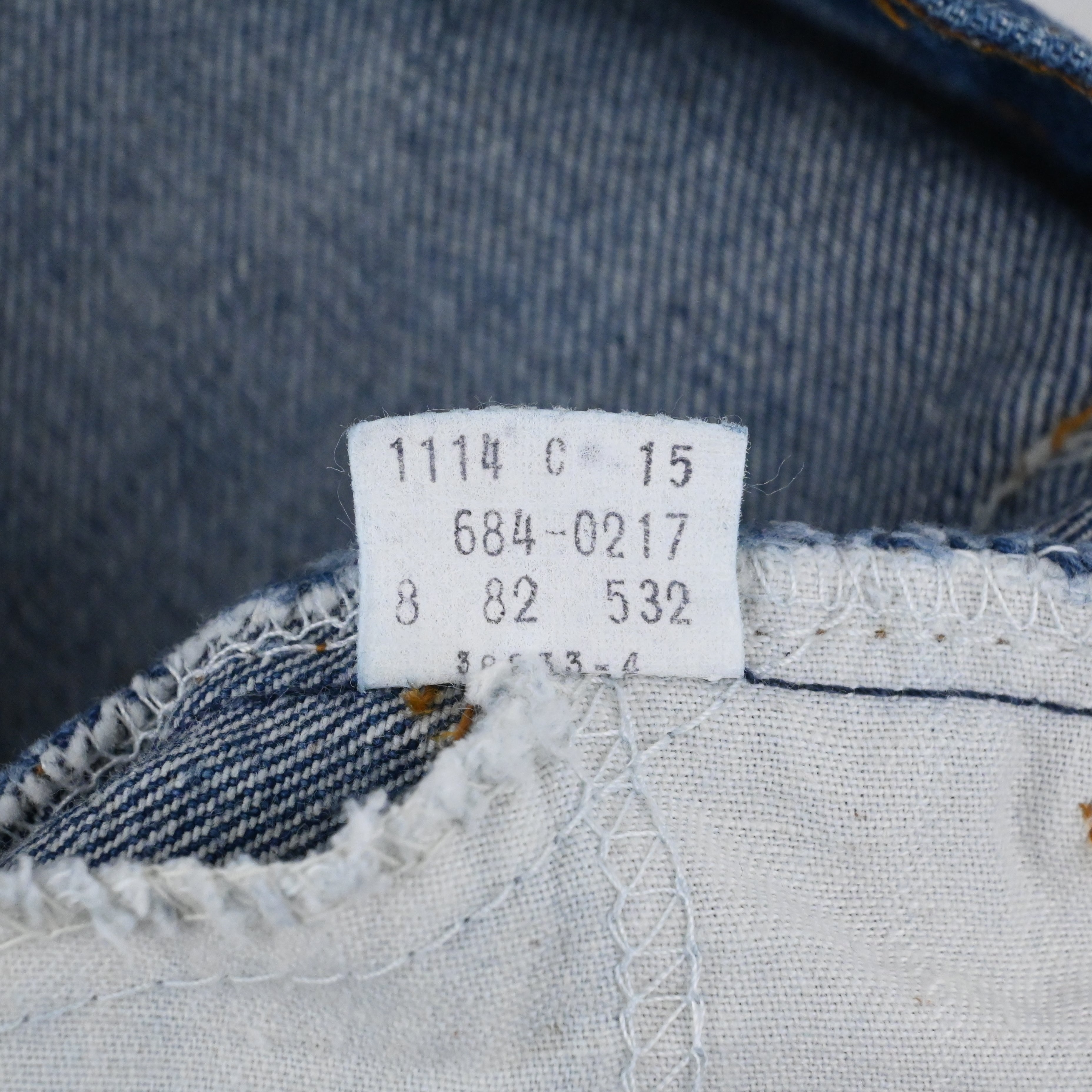 '82 LEVI'S 684-0217 SIZE W31 L29