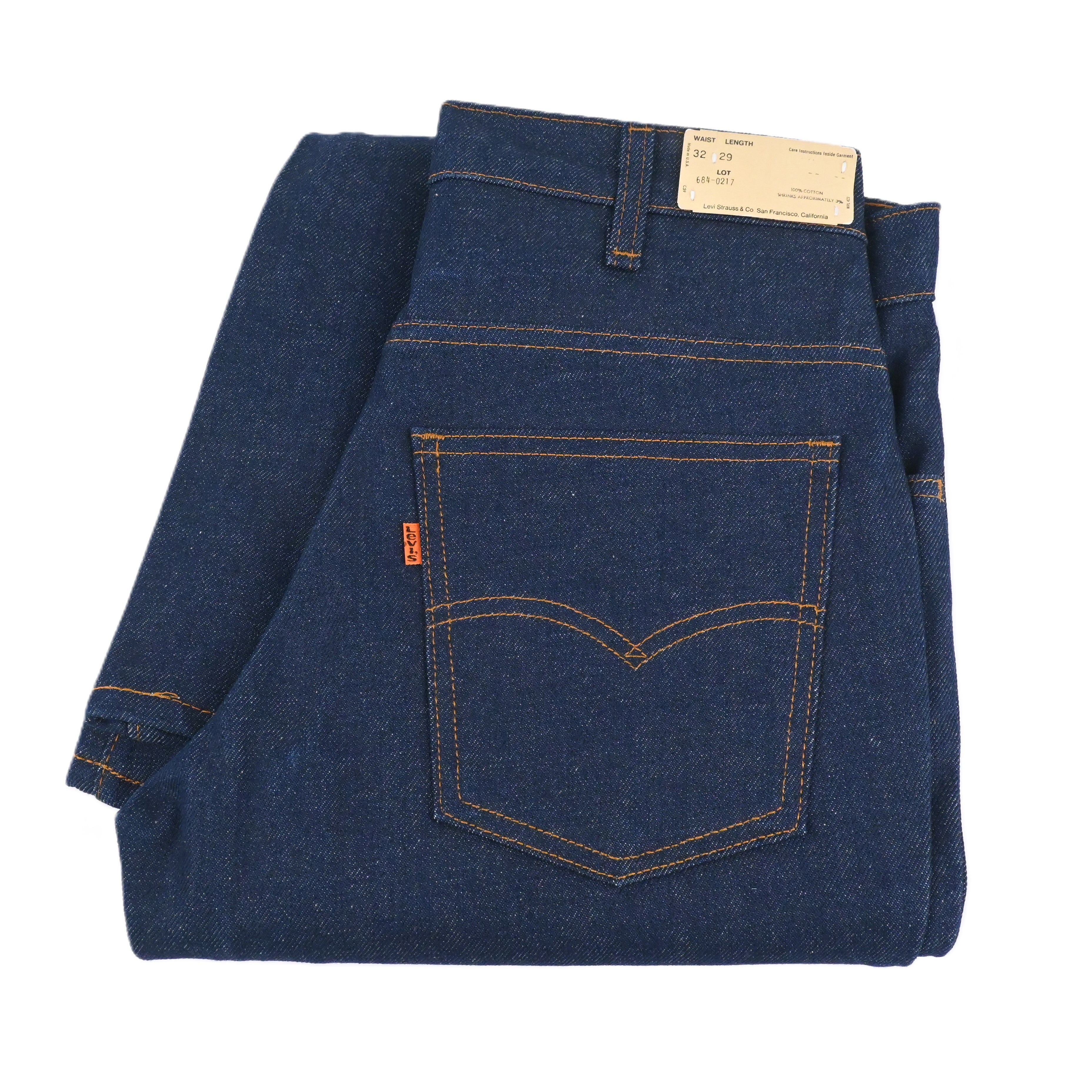 82 LEVI'S 684-0217 SIZE W32 L29 DEAD STOCK