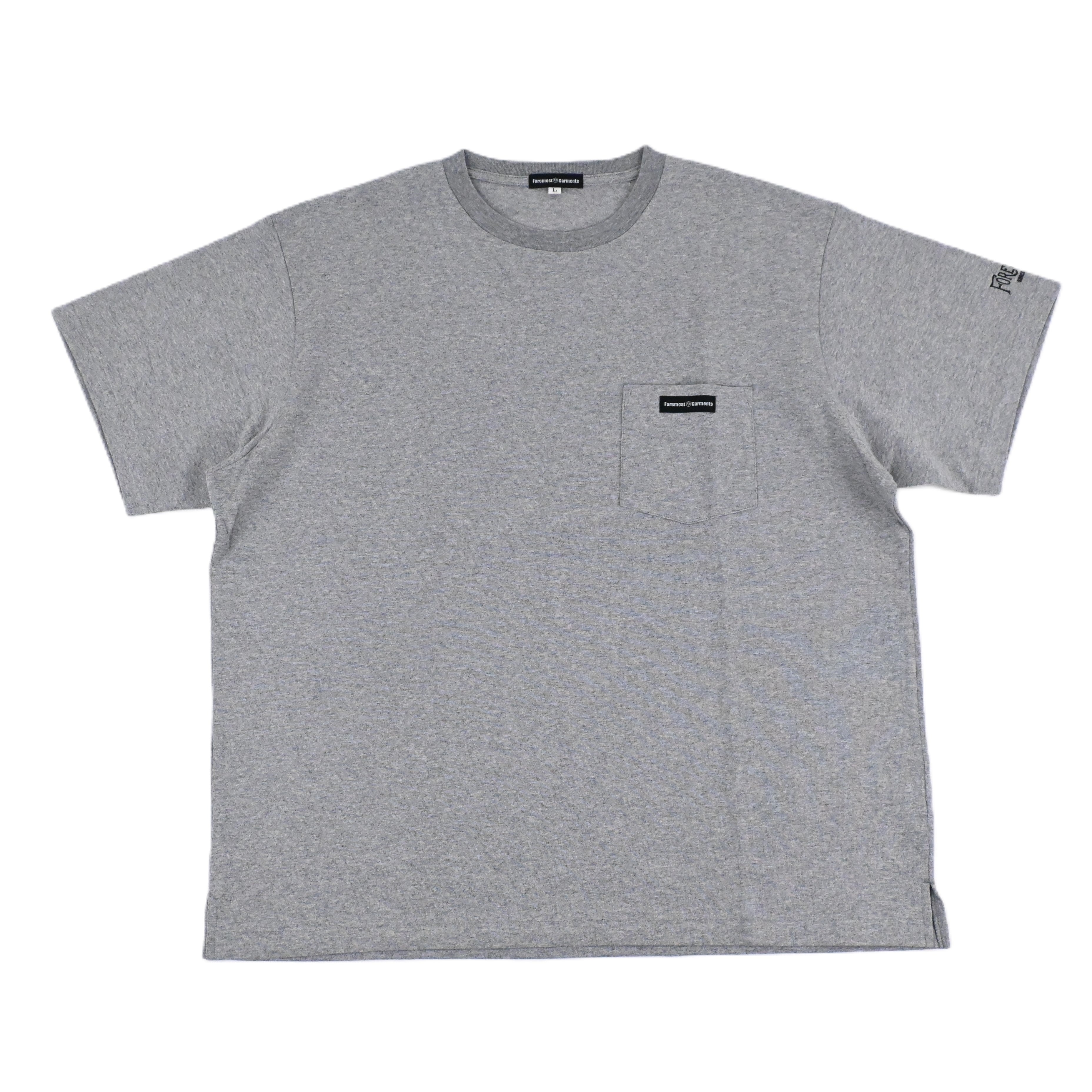Foremost Pocketed T-Shirts Grey (M~XL)