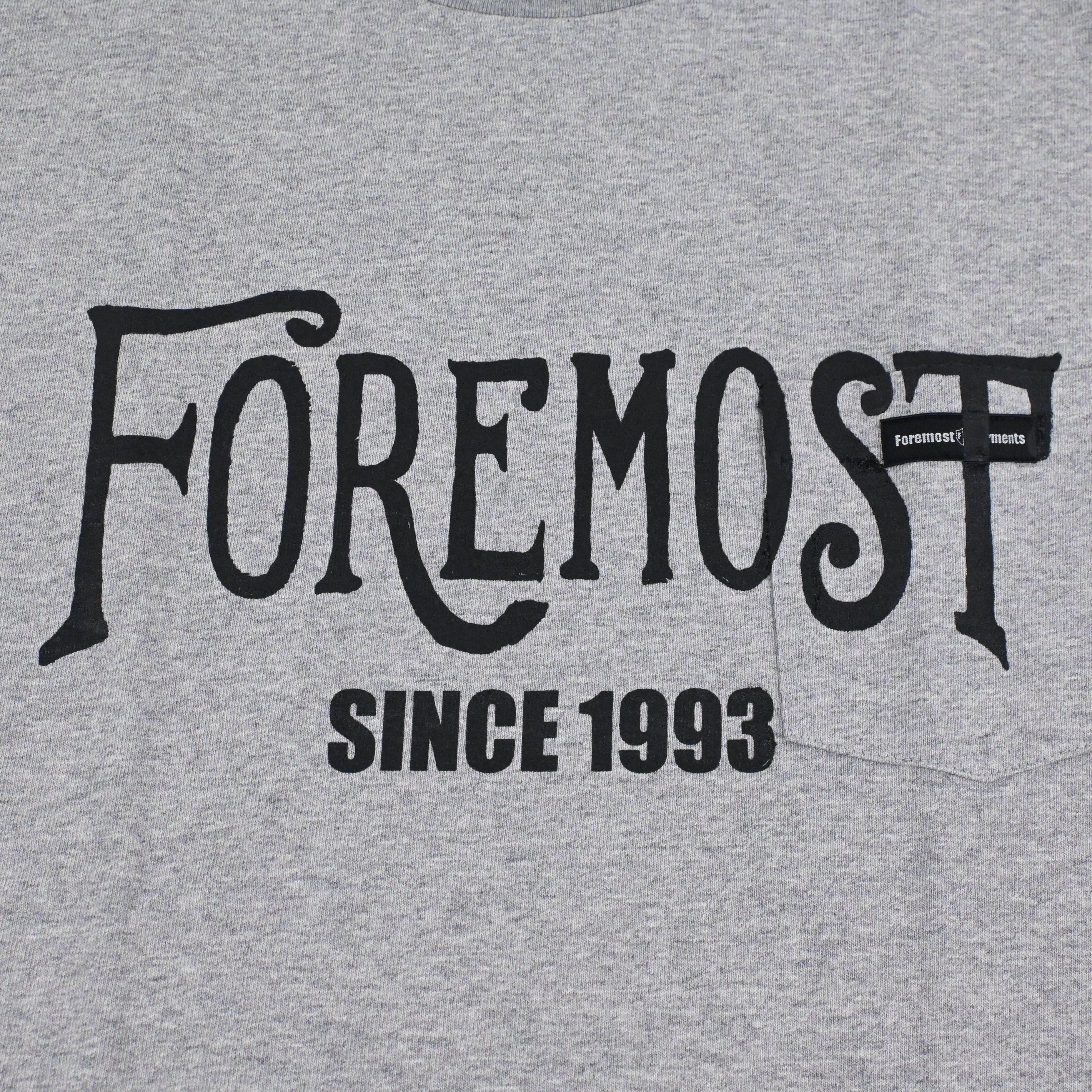 Foremost Printed T-Shirts Grey (M~XL)