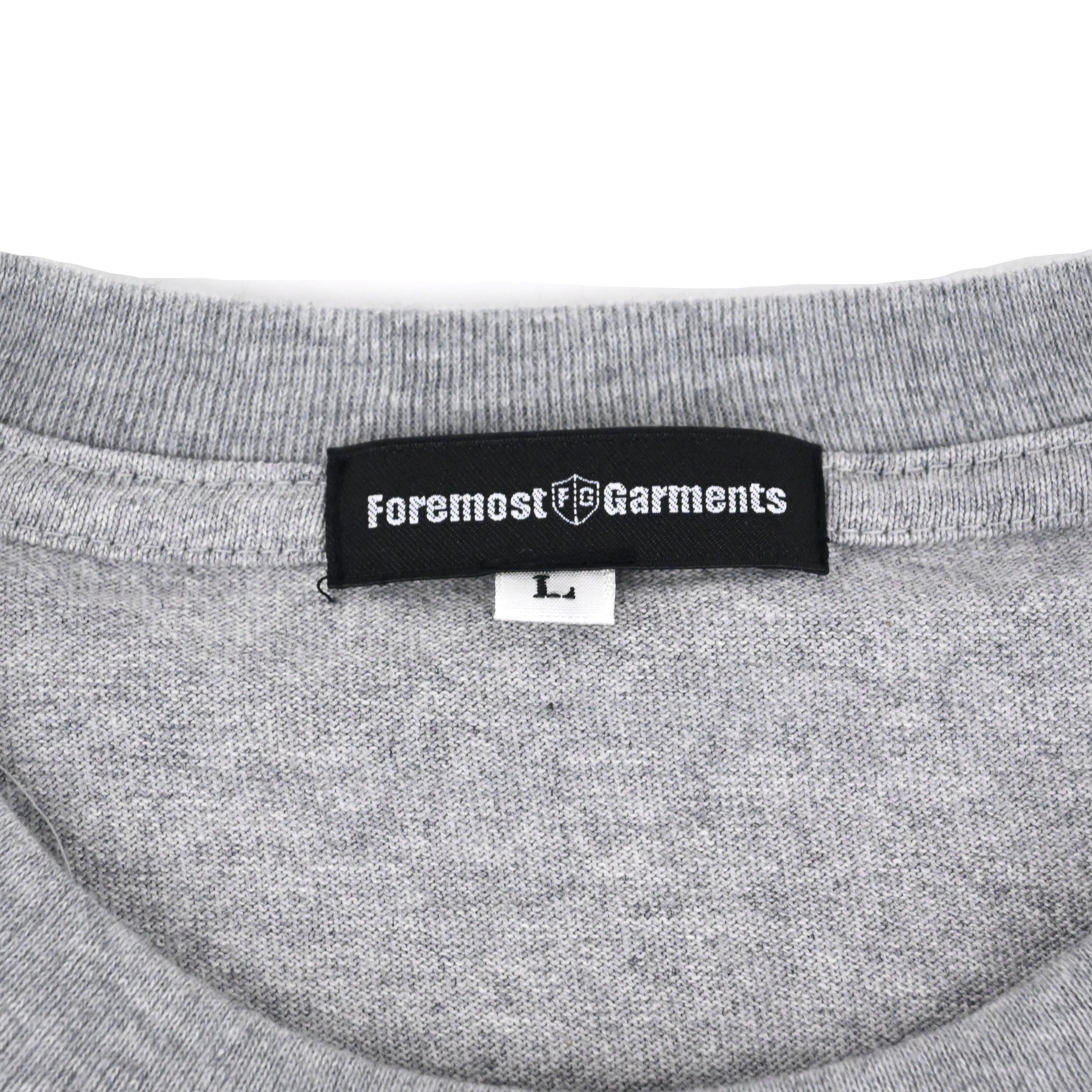 Foremost Printed T-Shirts Grey (M~XL)