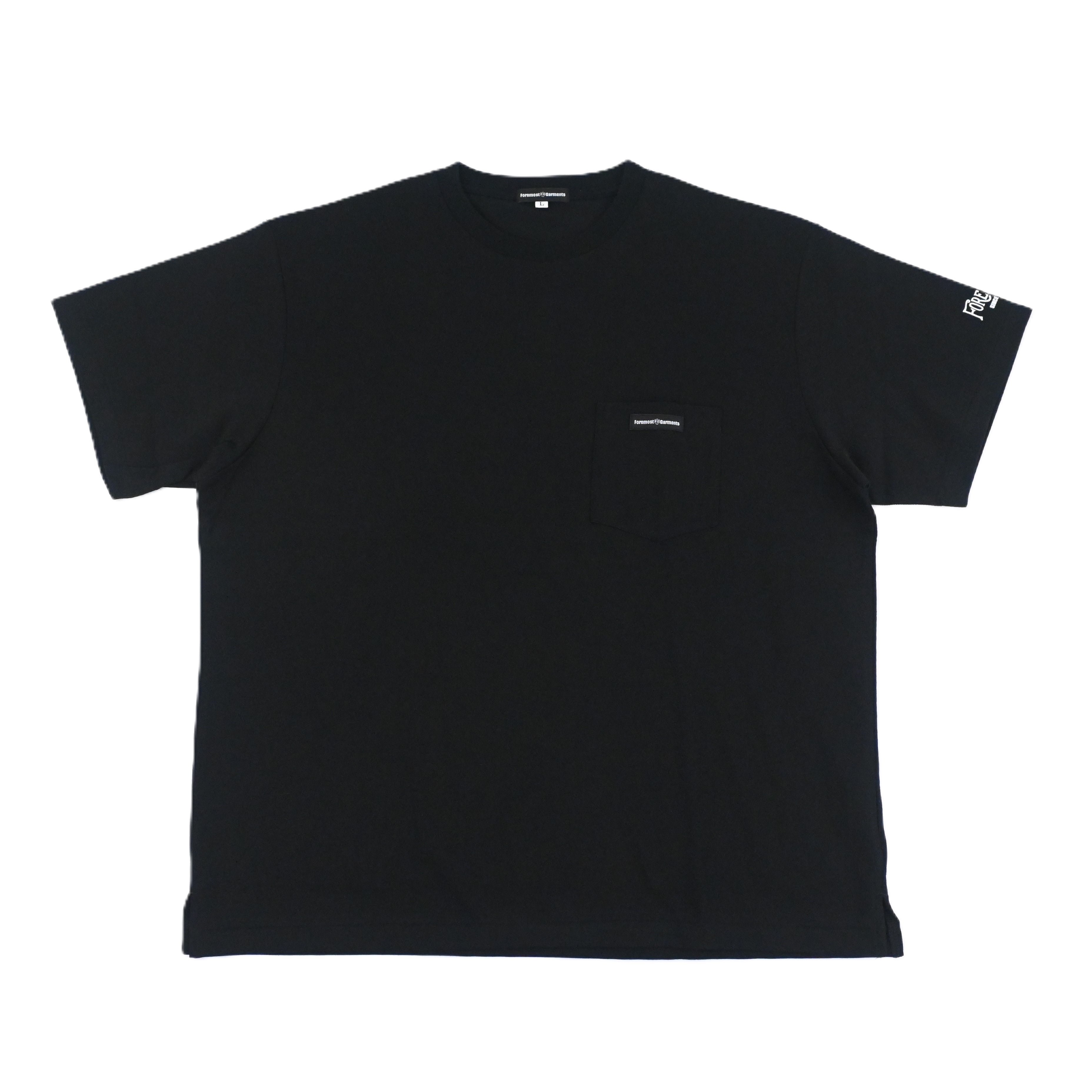 Foremost Pocketed T-Shirts Black (M~XL)